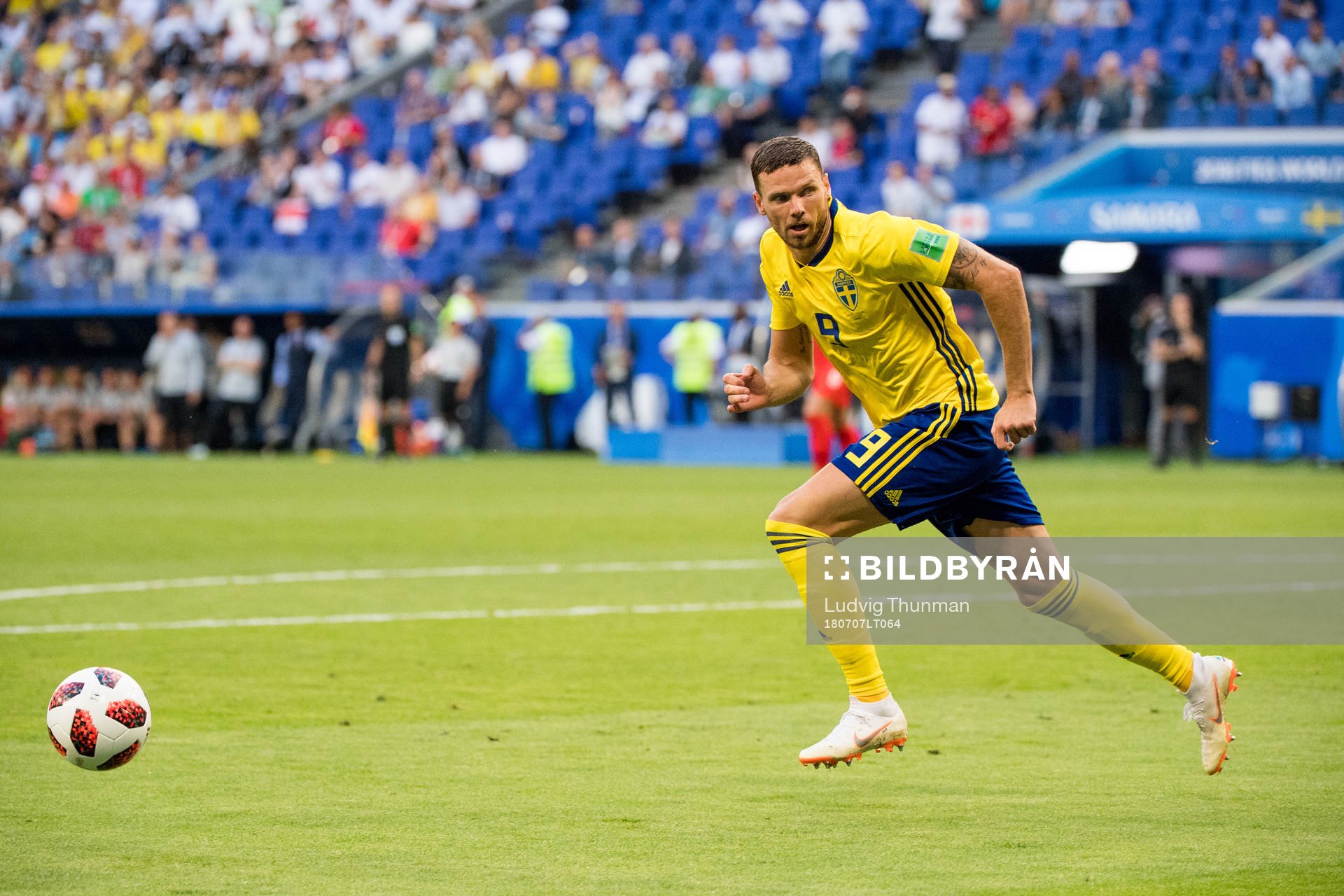 Marcus Berg of Sweden
