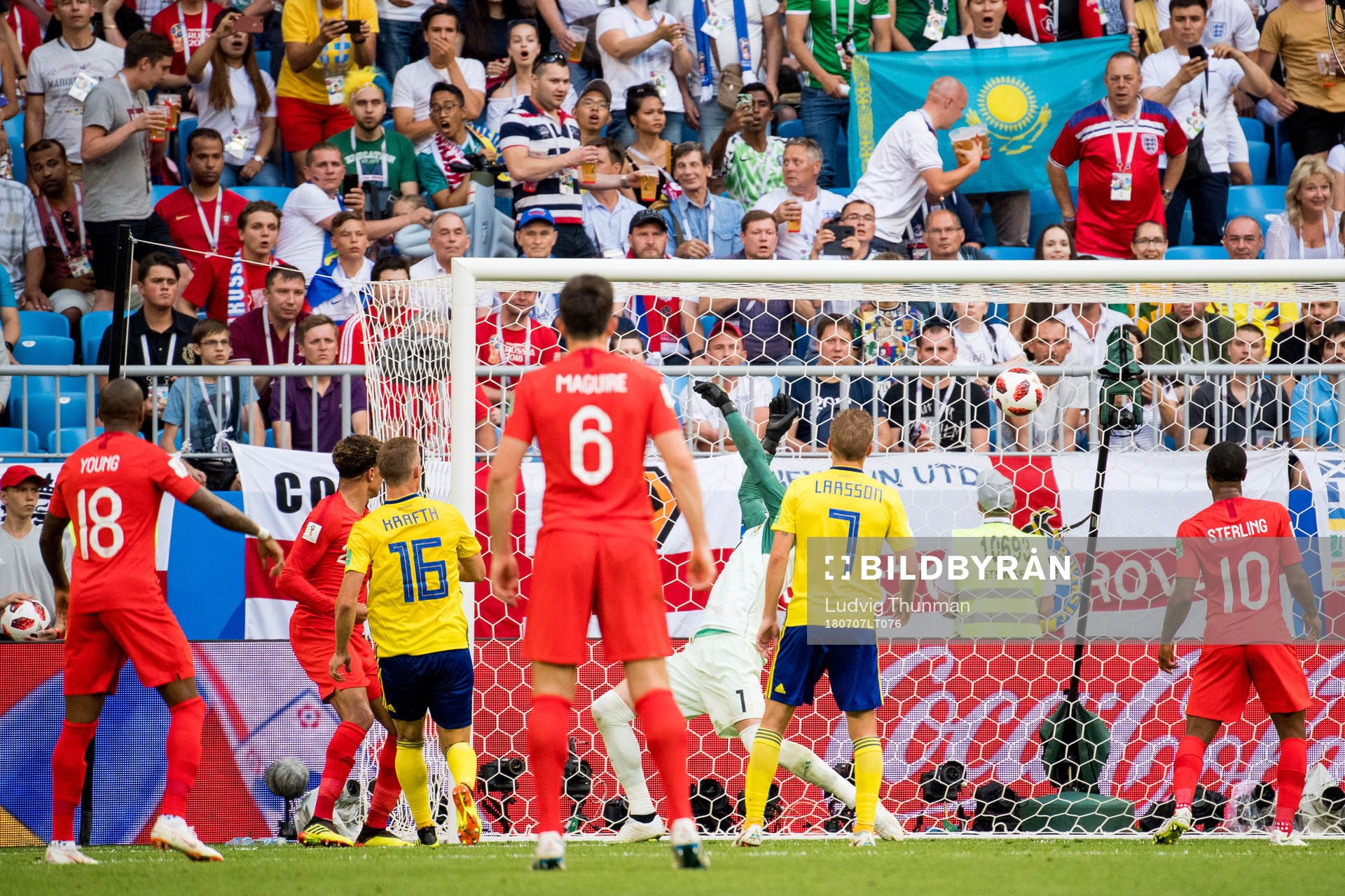 Dele Alli of England scores the 0-2 goal