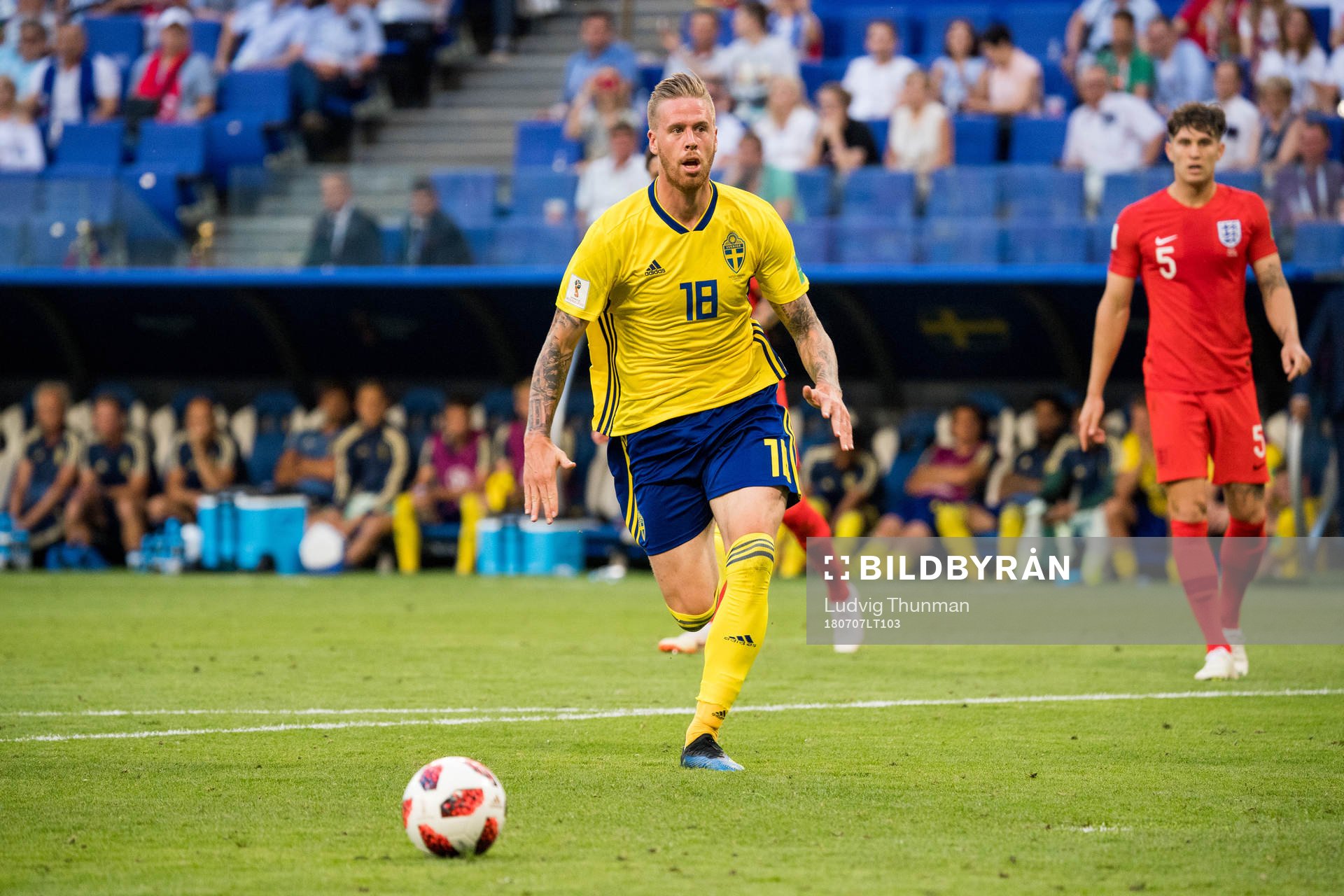 during the FIFA World Cup quarter final match between