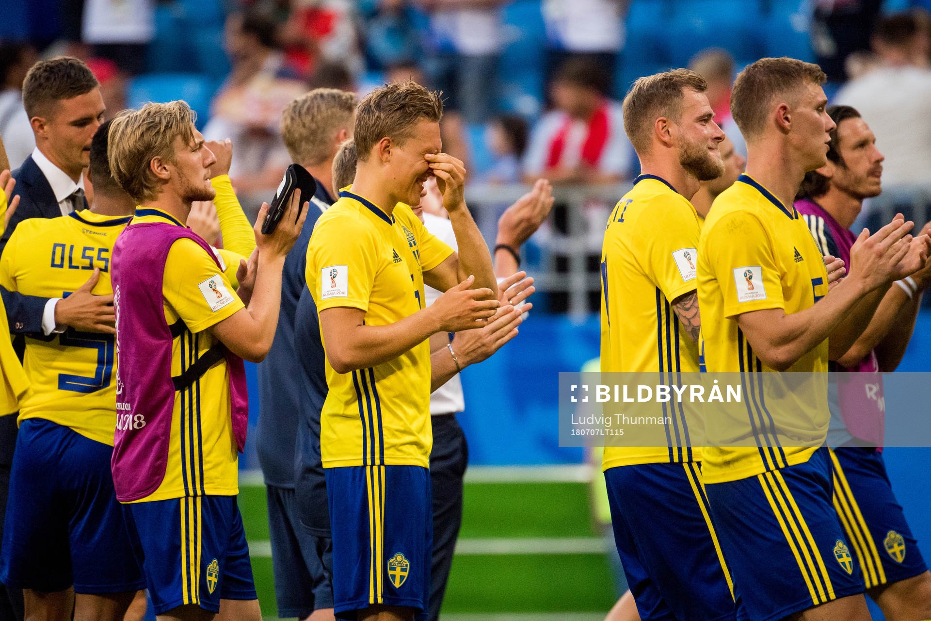 Sebastian Larsson of Sweden