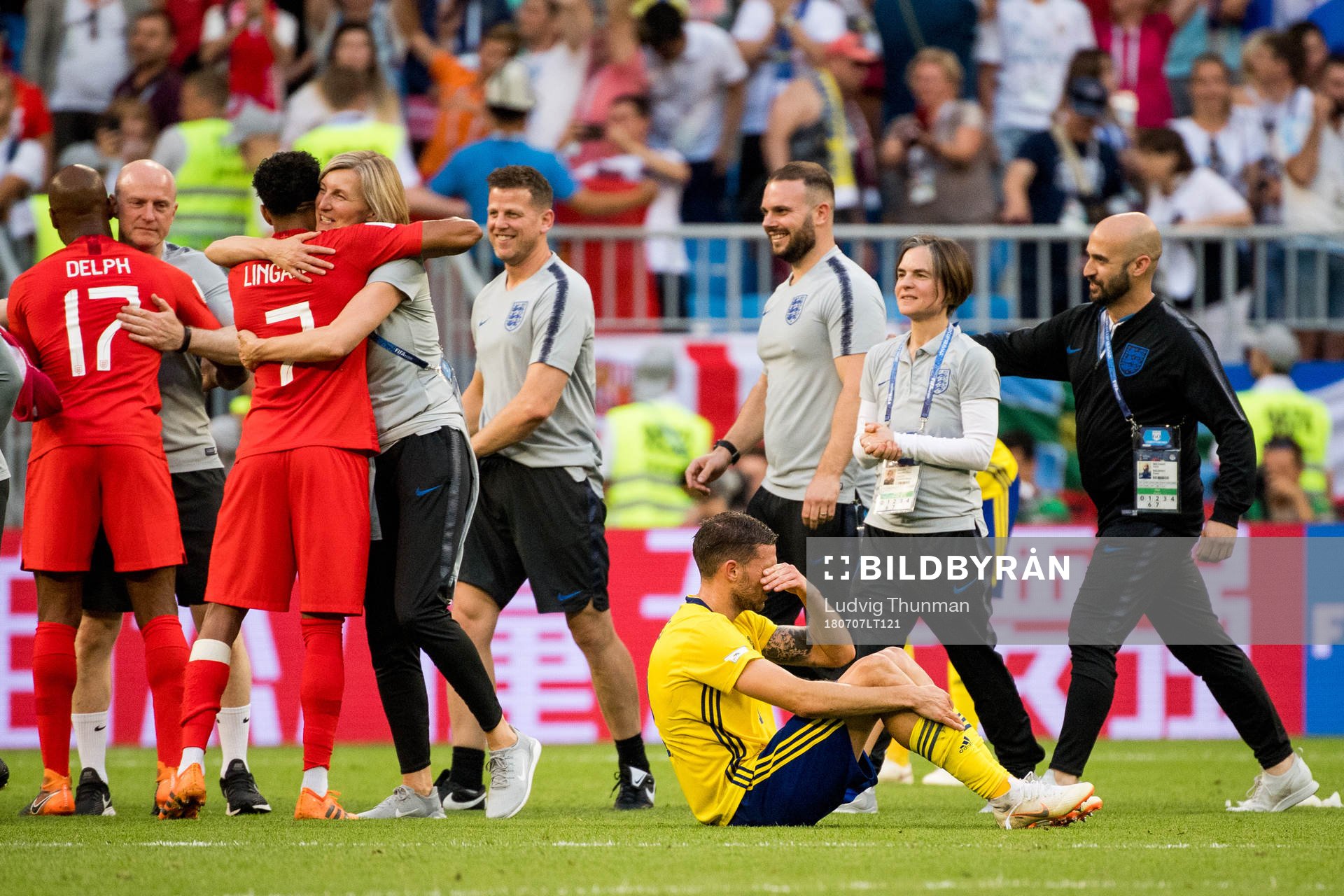 Marcus Berg of Sweden looks dejected