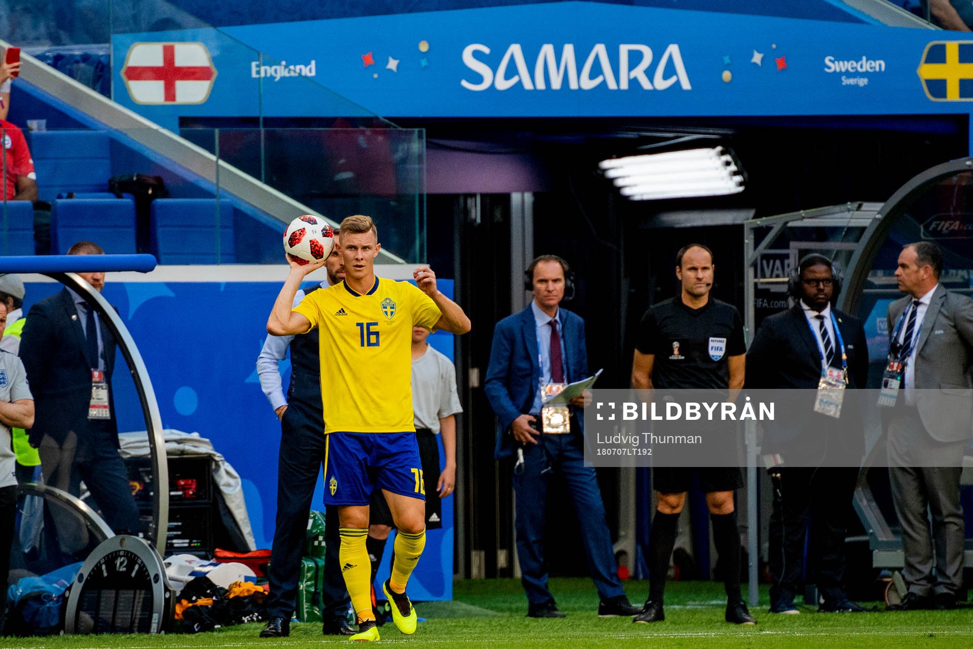 Emil Krafth of Sweden