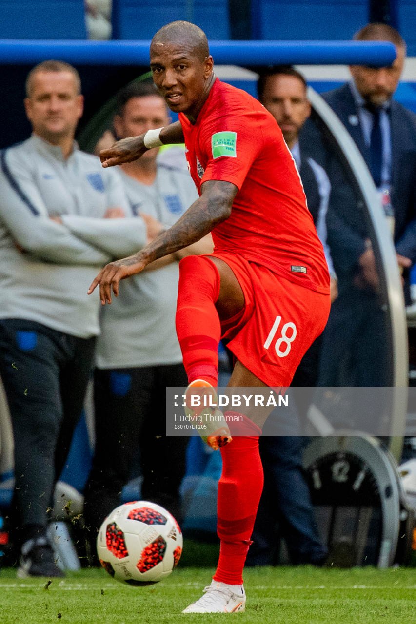 Ashley Young of England