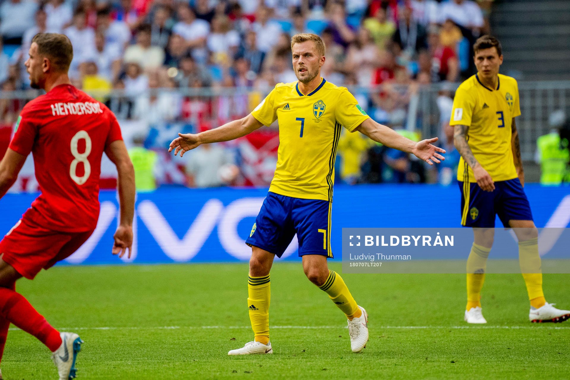 Sebastian Larsson of Sweden