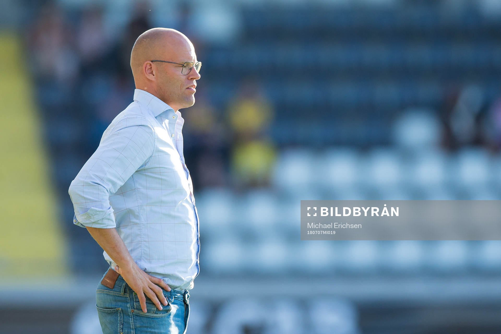 Sundsvalls tränare Joel Cedergren