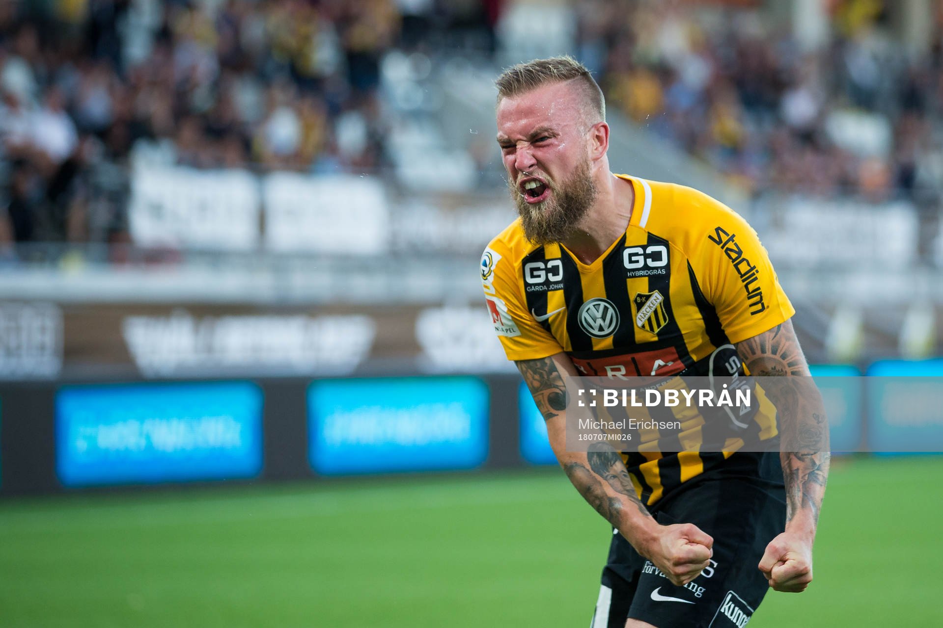Häckens Alexander Faltsetas jublar