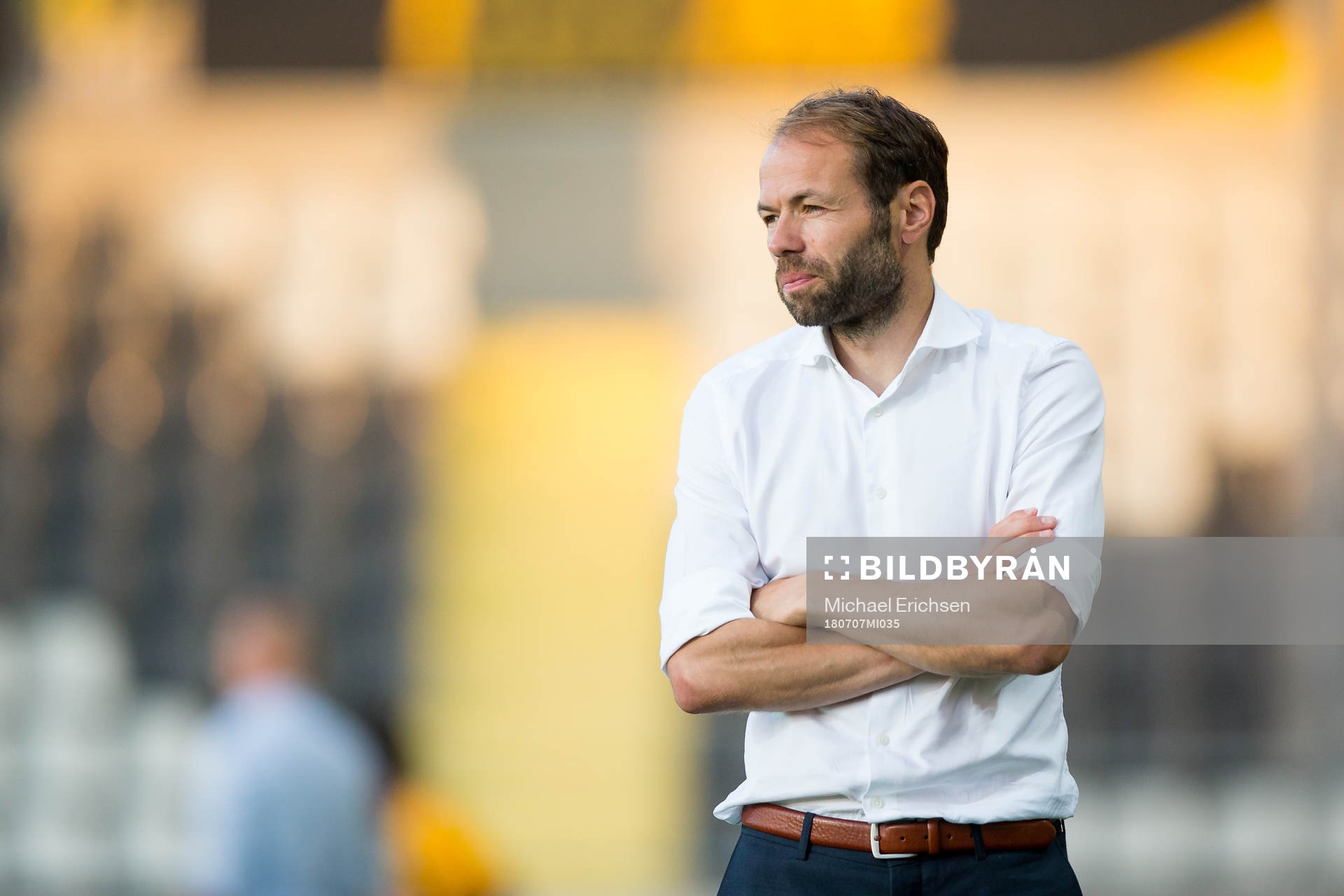 Häckens tränare Andreas Alm