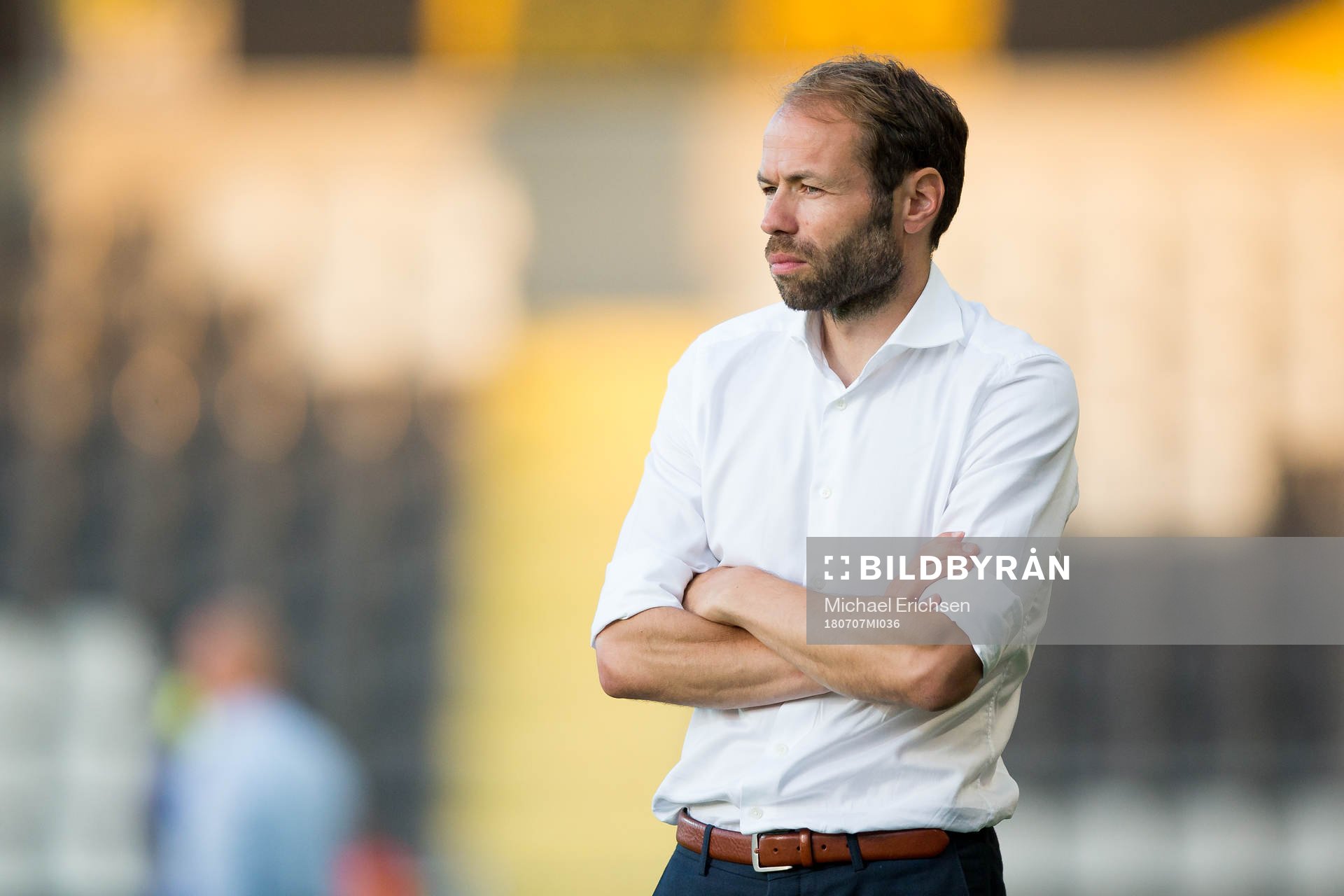 Häckens tränare Andreas Alm