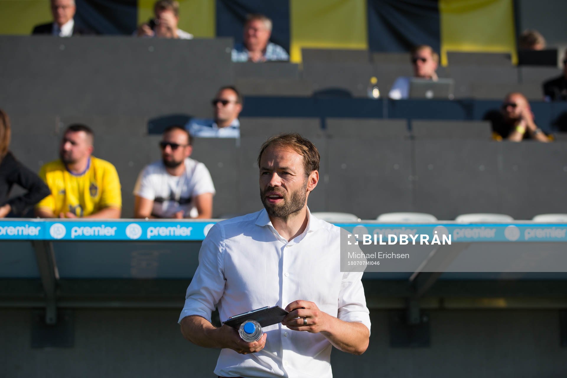 Häckens tränare Andreas Alm