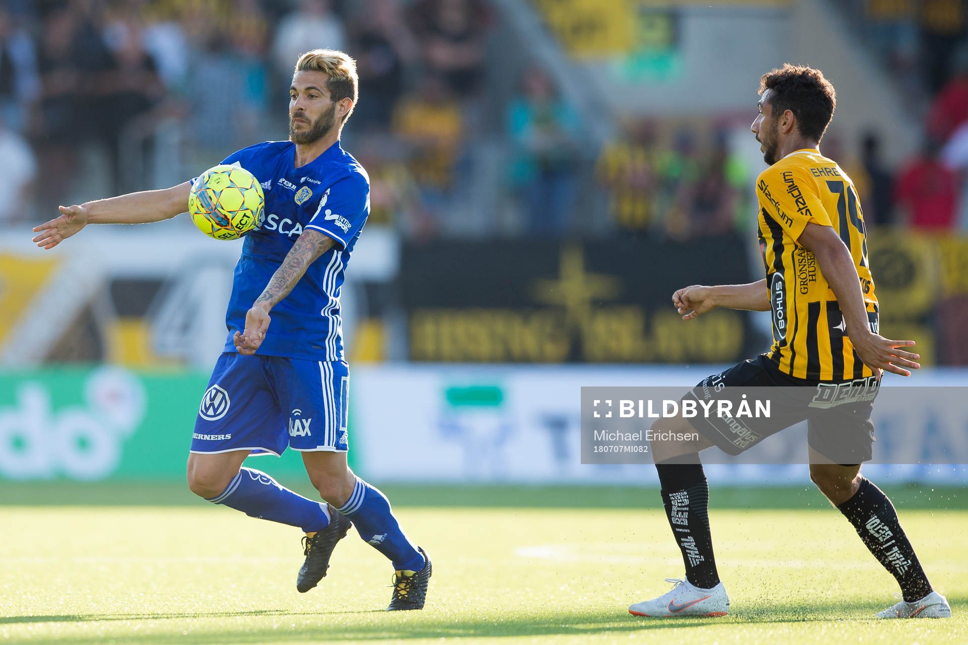 Sundsvalls Juan Jose Ciercoles Sagra och Häckens Daleho