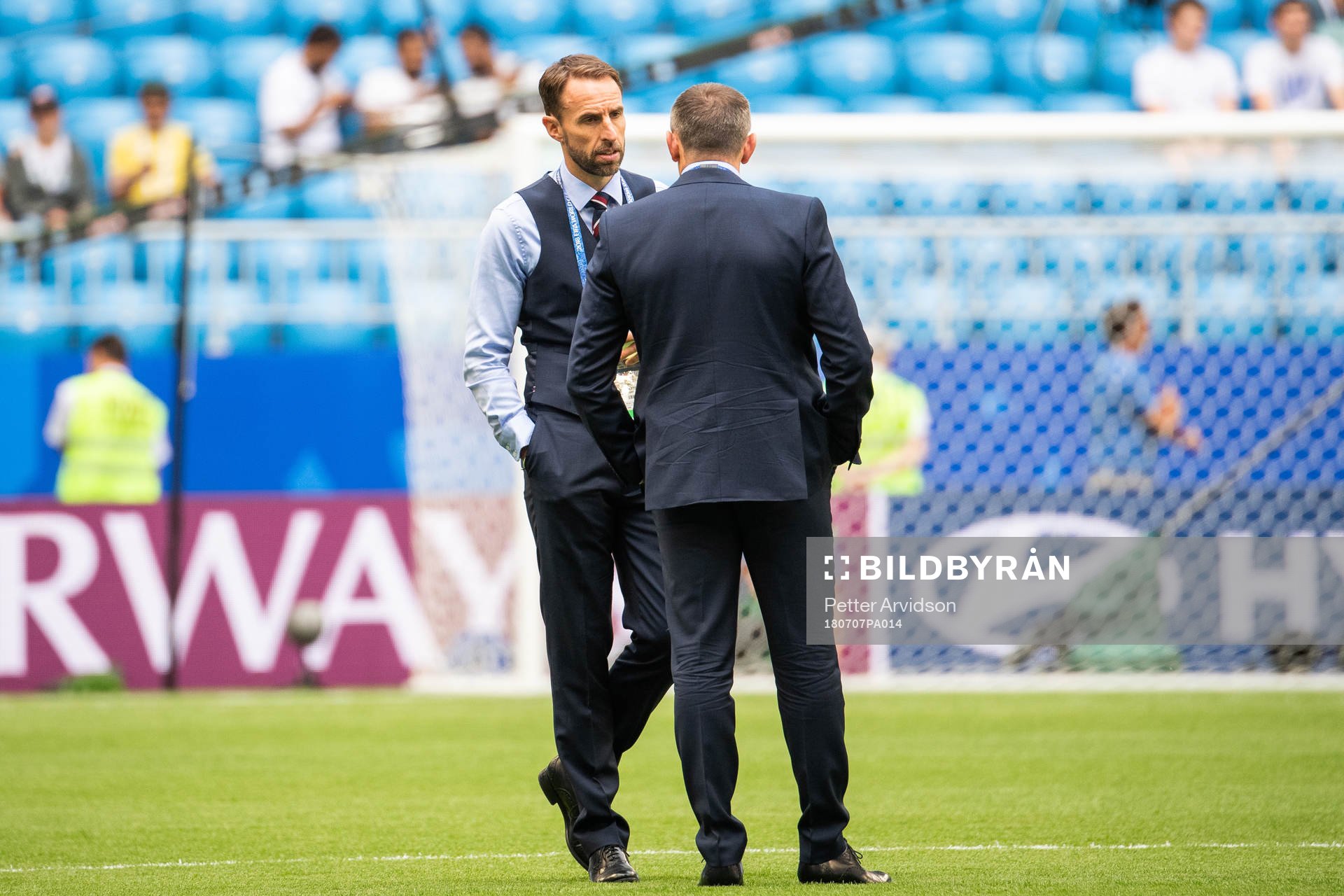 Head coach Gareth Southgate of England prior to the the