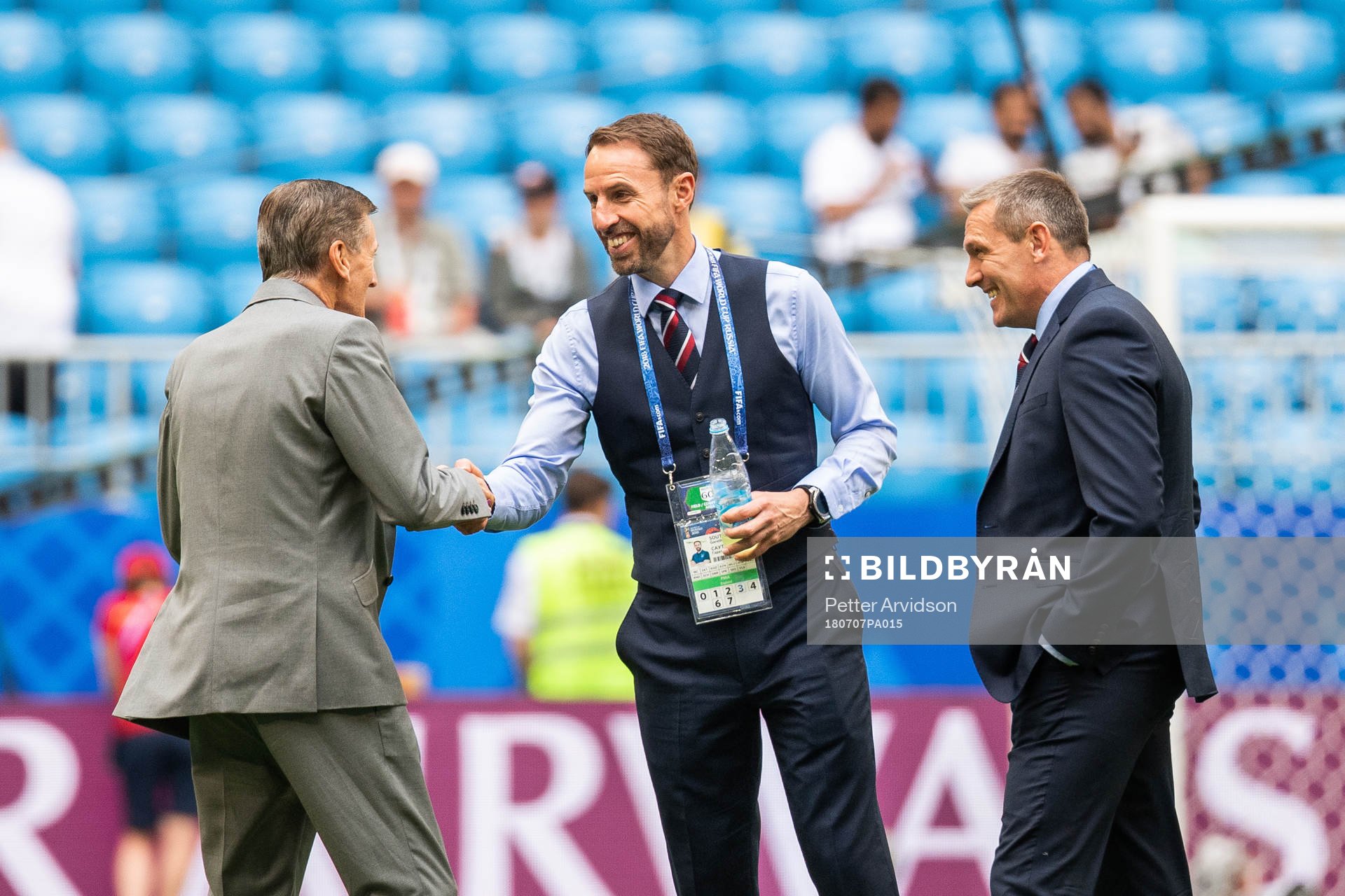 Head coach Gareth Southgate of England prior to the FIFA