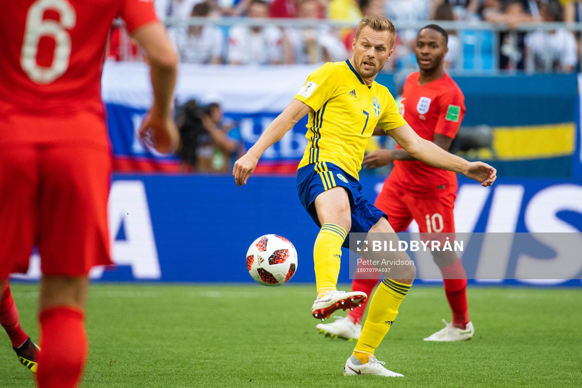 Sebastian Larsson of Sweden