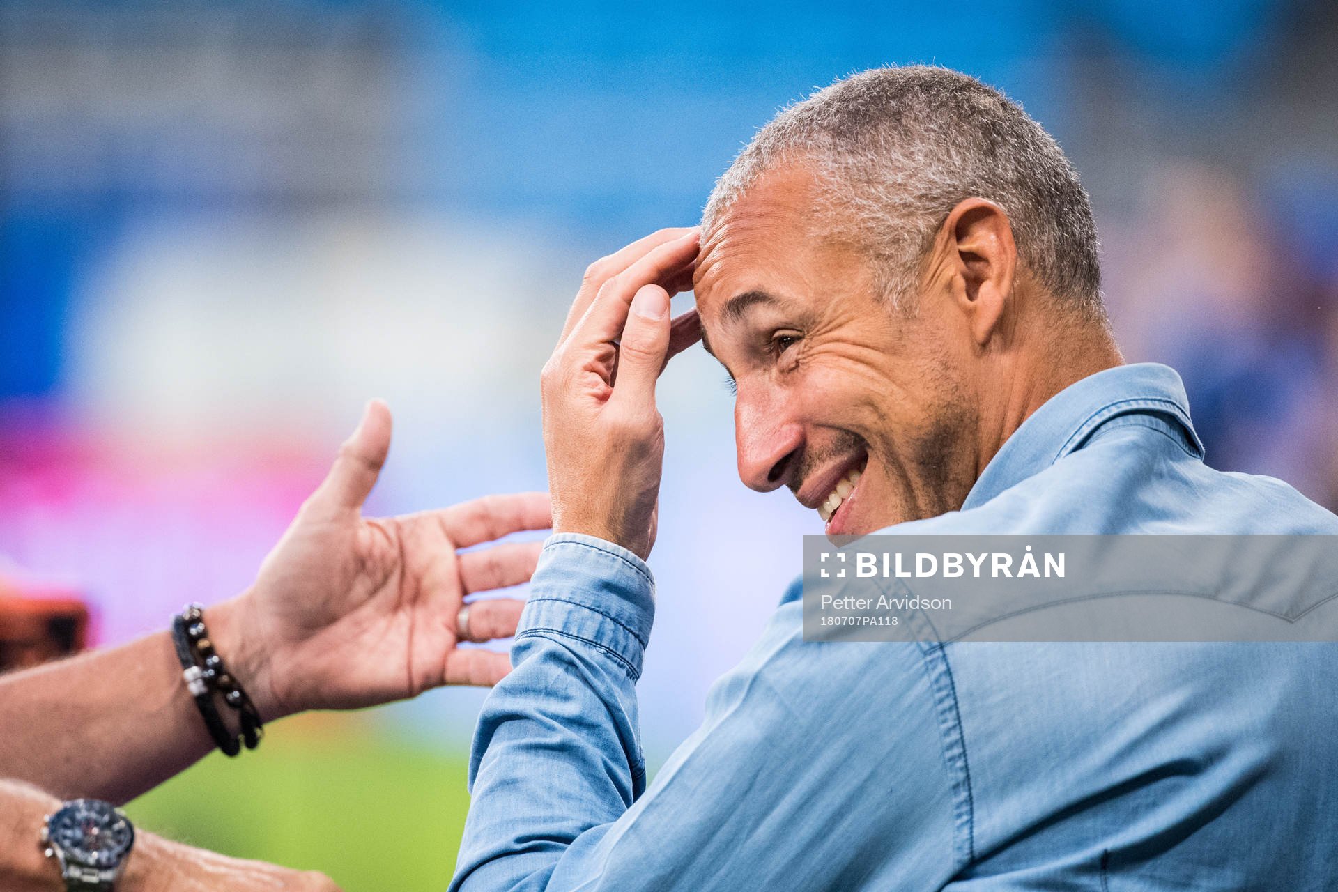 Former Swedish player Henrik Larsson