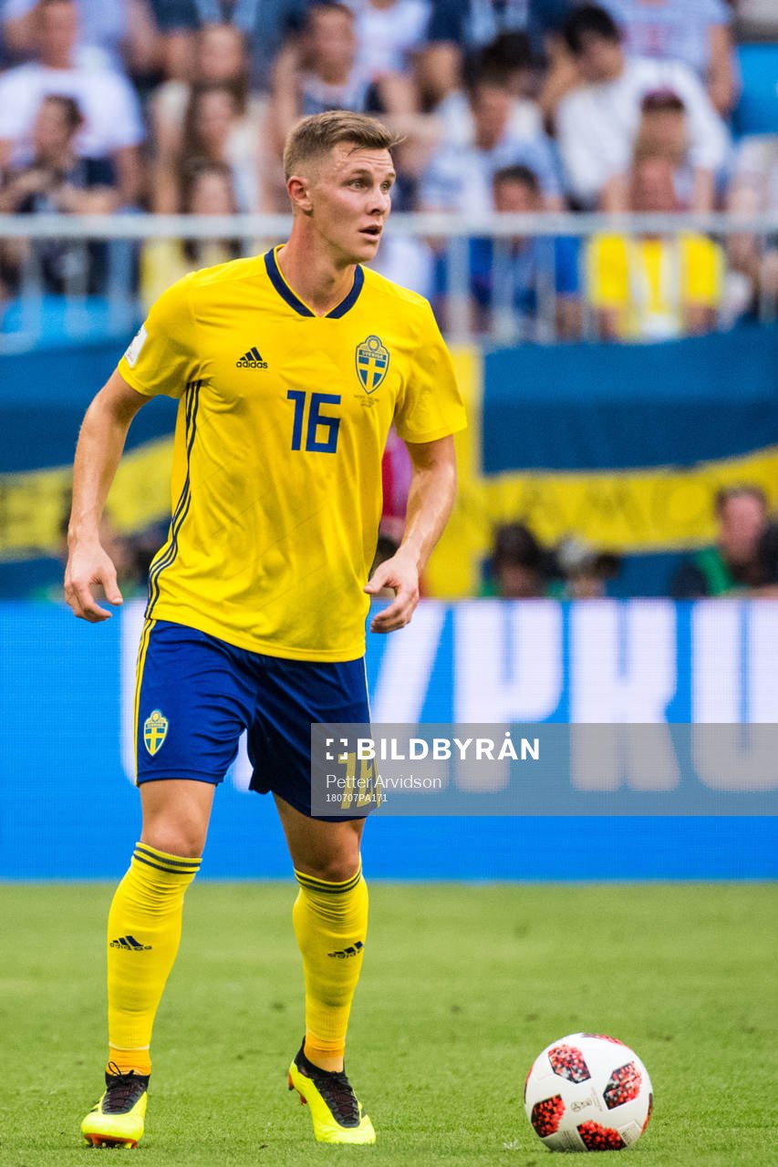 Emil Krafth of Sweden