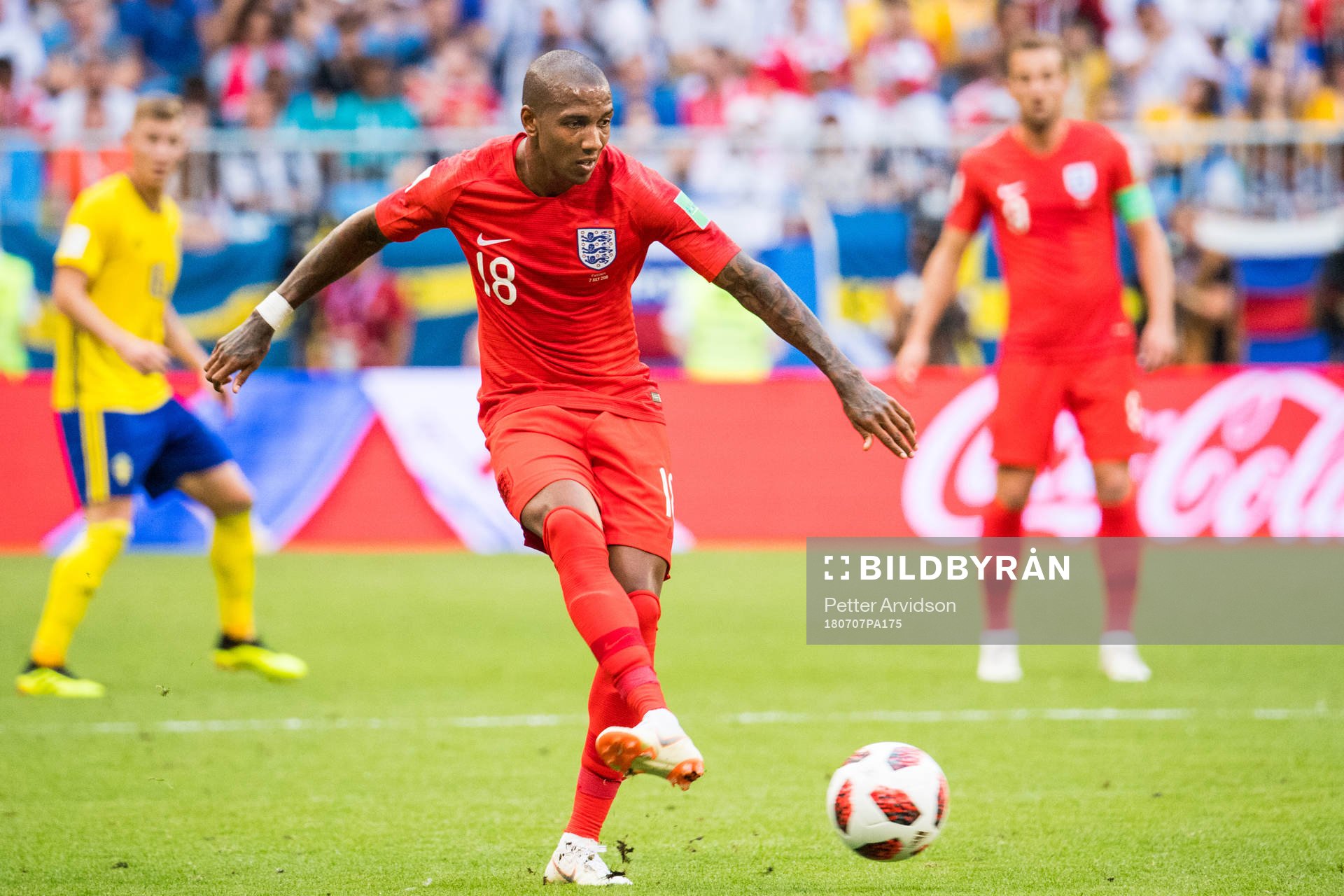 Ashley Young of England