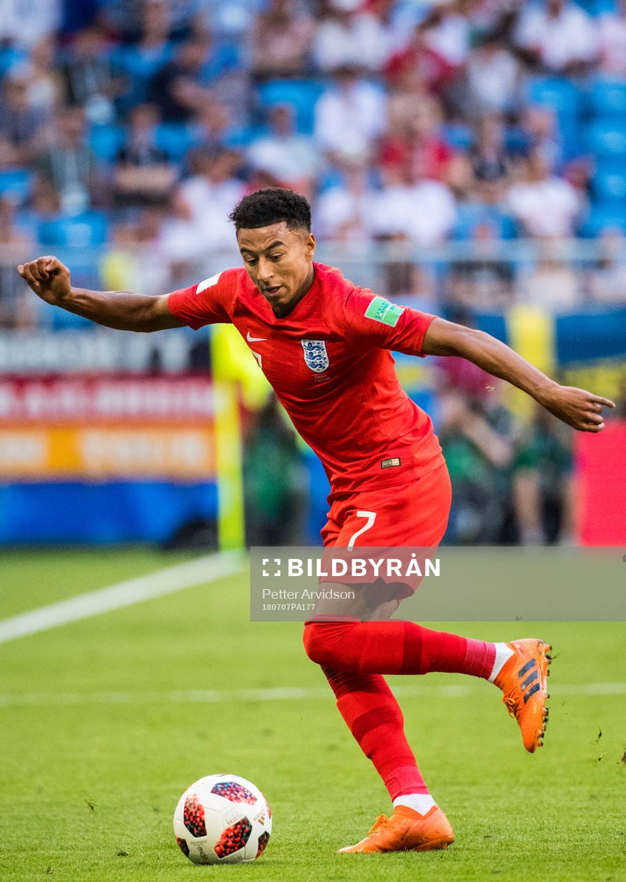Jesse Lingard of England
