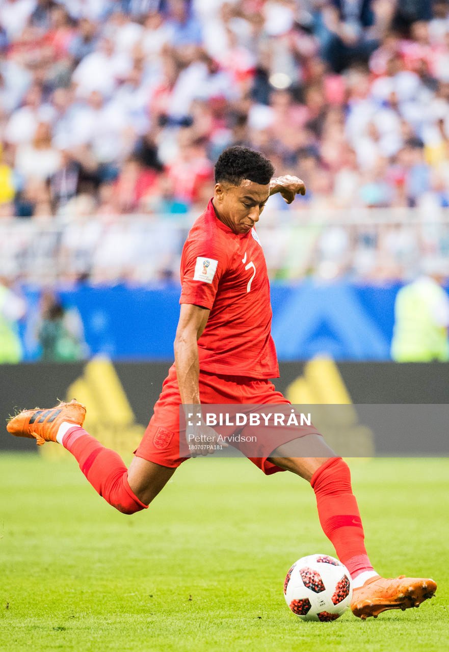 Jesse Lingard of England