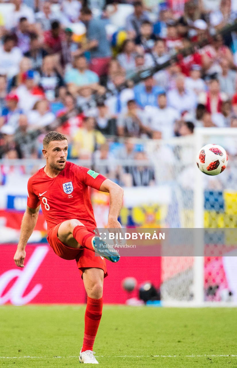 Jordan Henderson of England