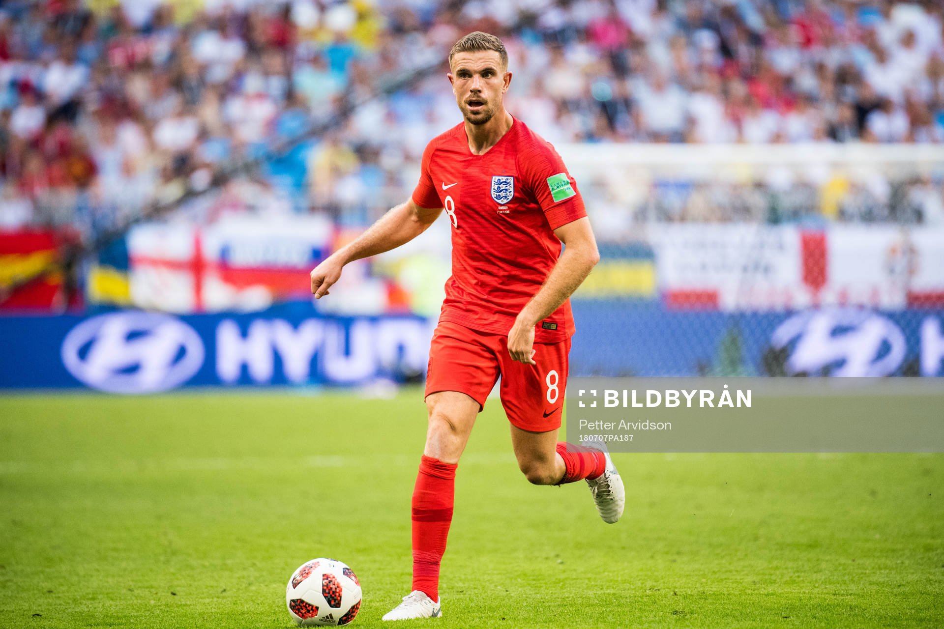 Jordan Henderson of England