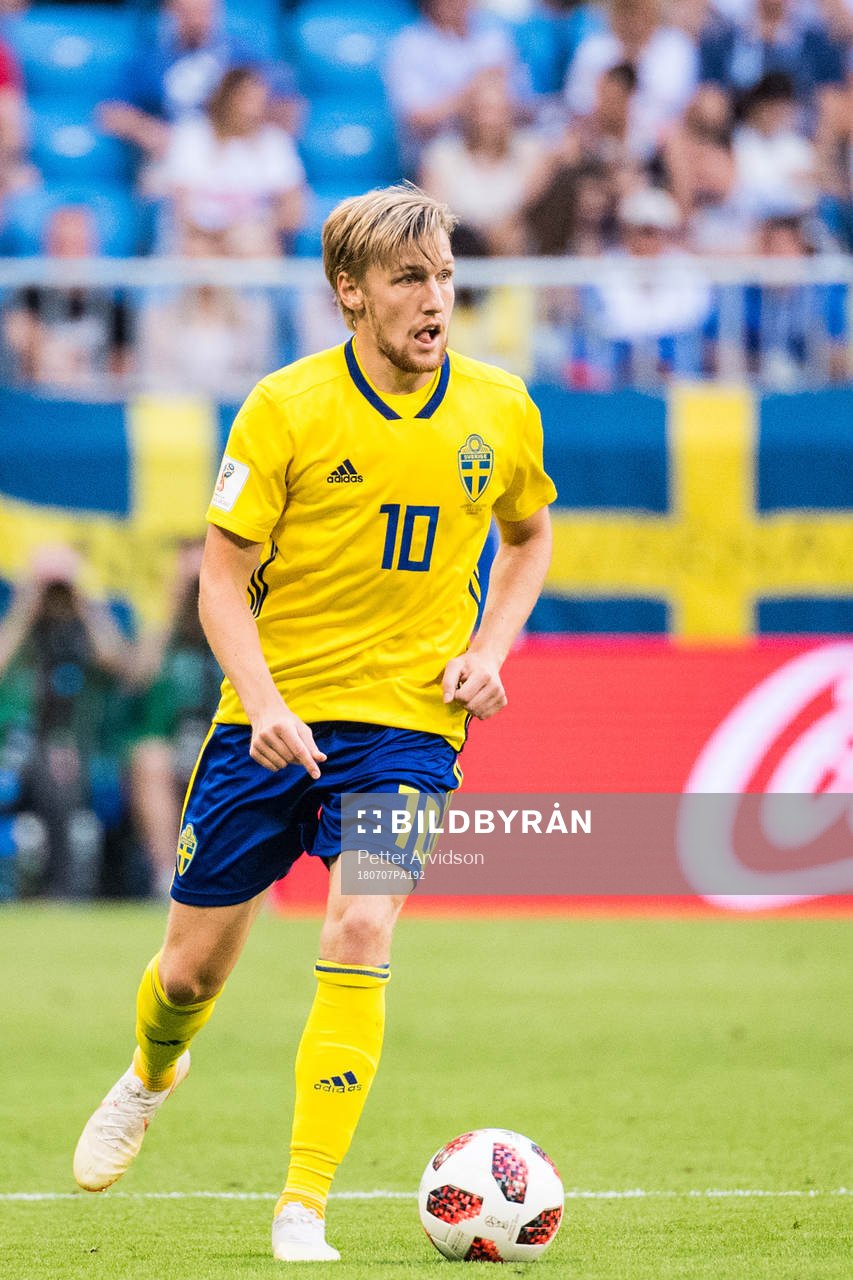 Emil Forsberg of Sweden