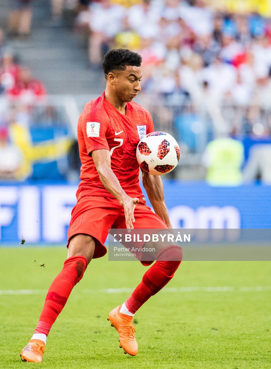 Jesse Lingard of England