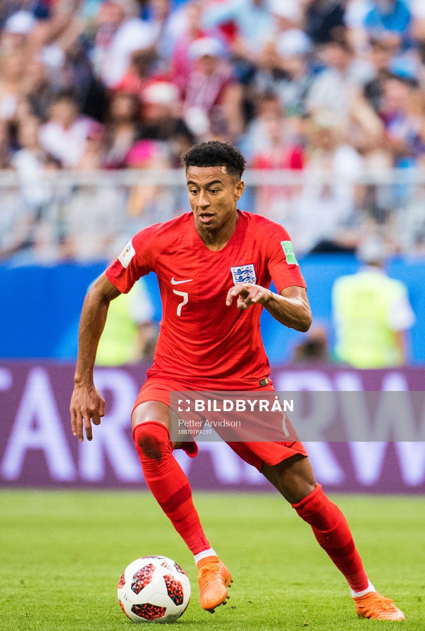 Jesse Lingard of England