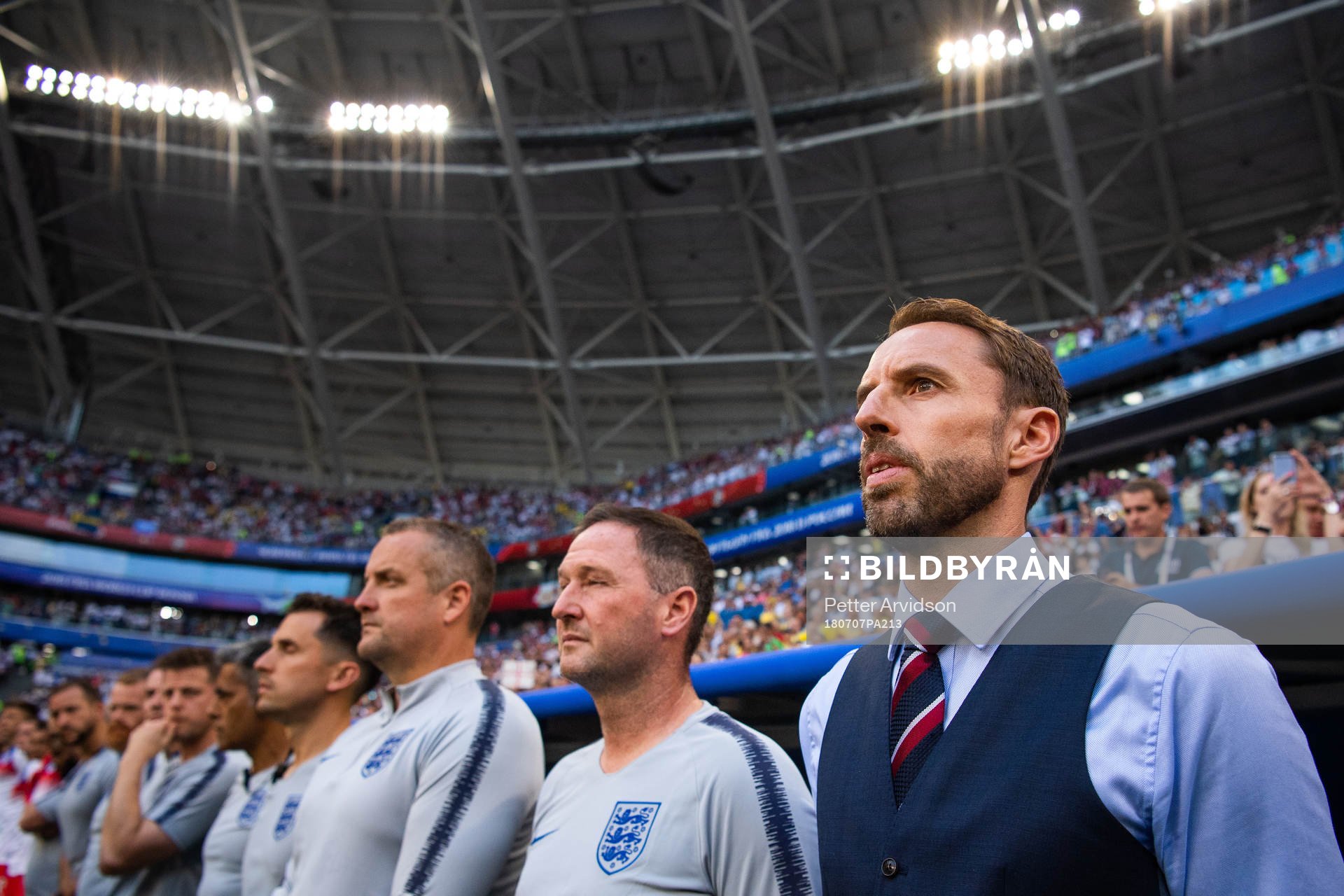 Head coach Gareth Southgate of England prior to the FIFA