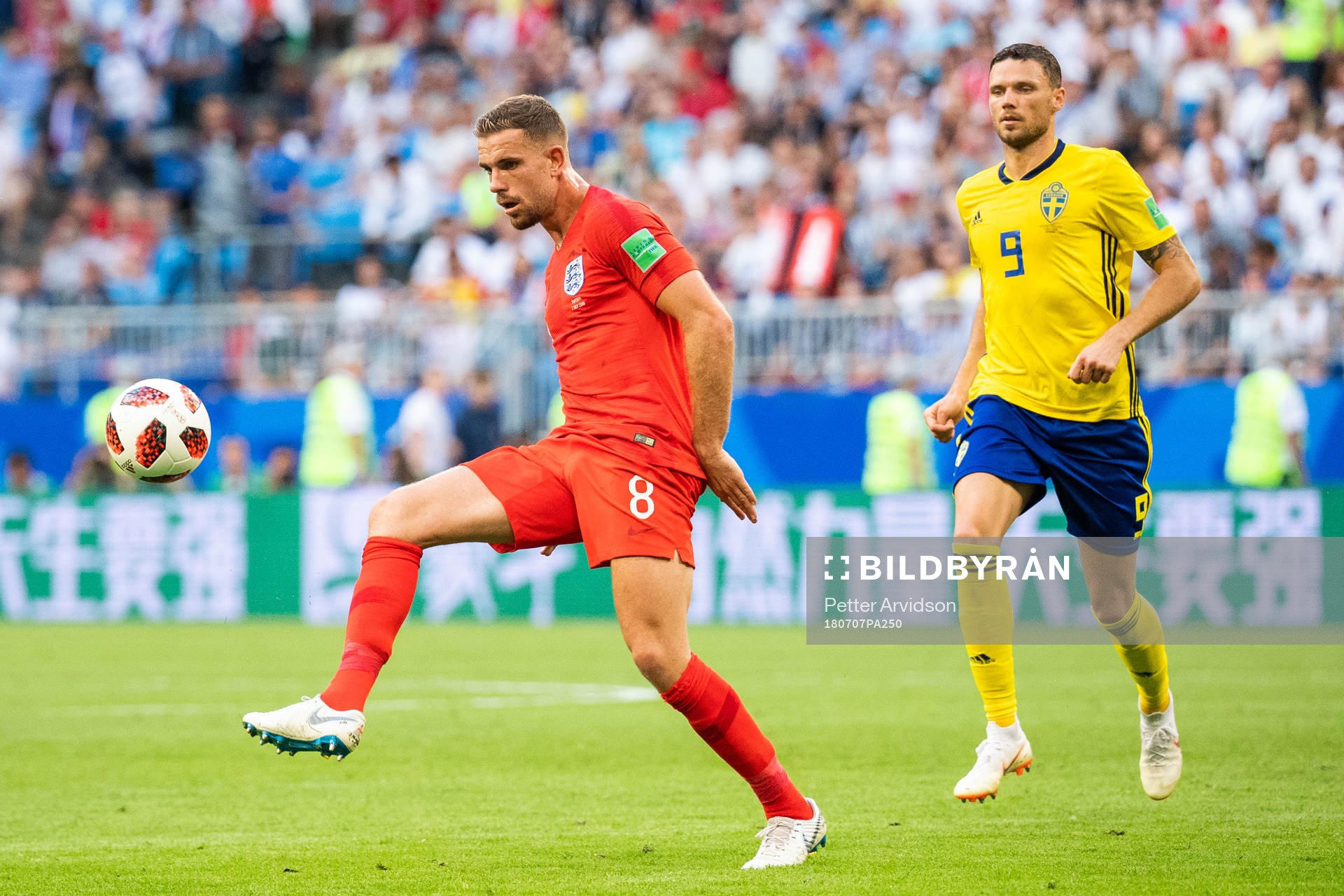 Jordan Henderson of England