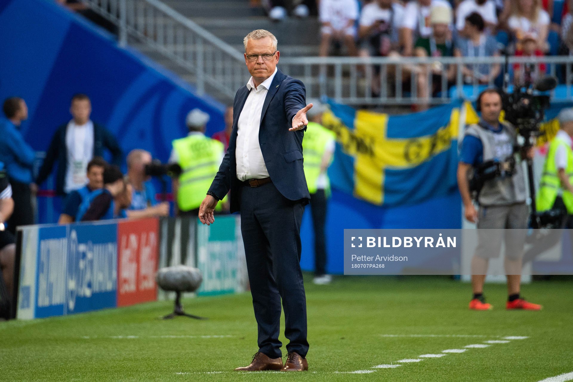 Head coach Janne Andersson of Sweden