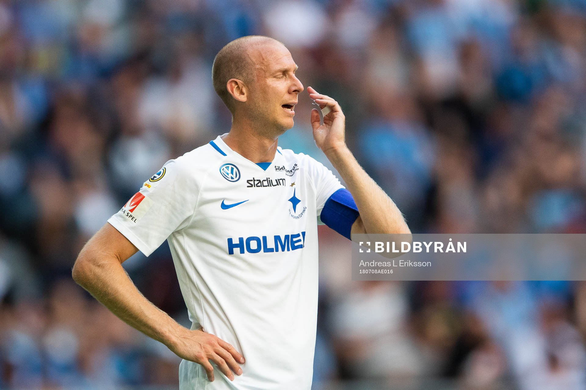 Norrköpings Andreas Johansson deppar