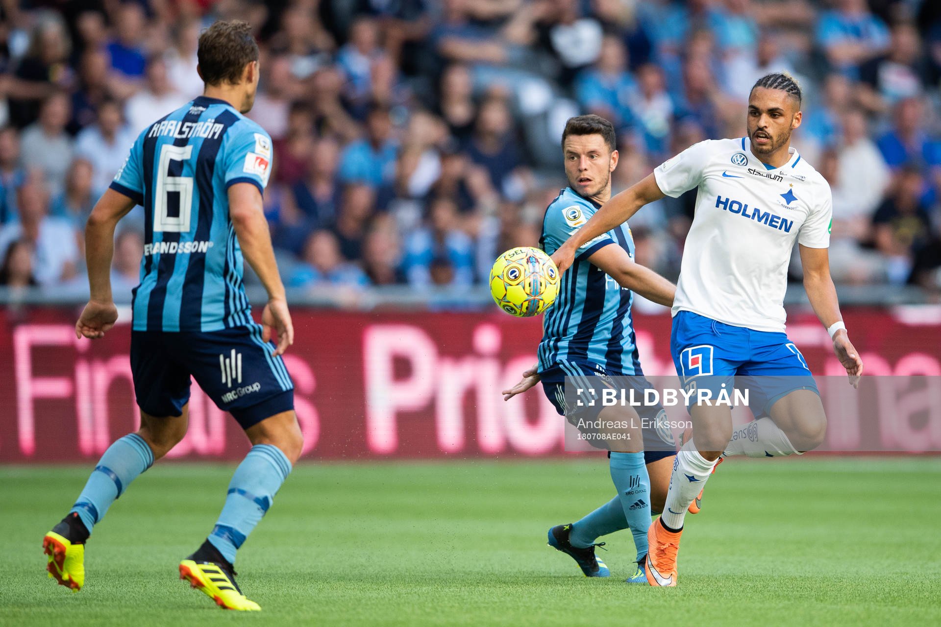 Djurgårdens Kerim Mrabti och Norrköpings Alexander