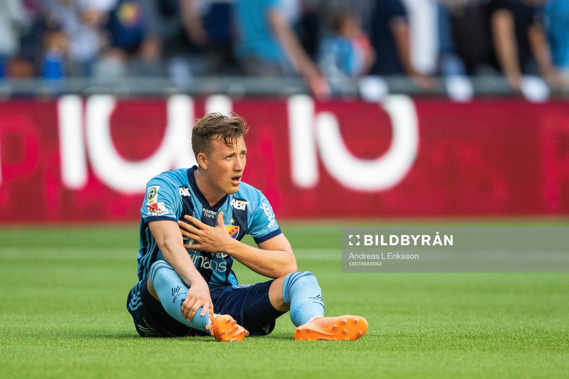 Djurgårdens Fredrik Ulvestad deppar