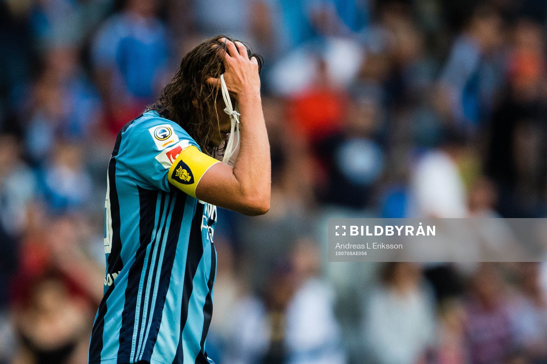 Djurgårdens Jonas Olsson deppar