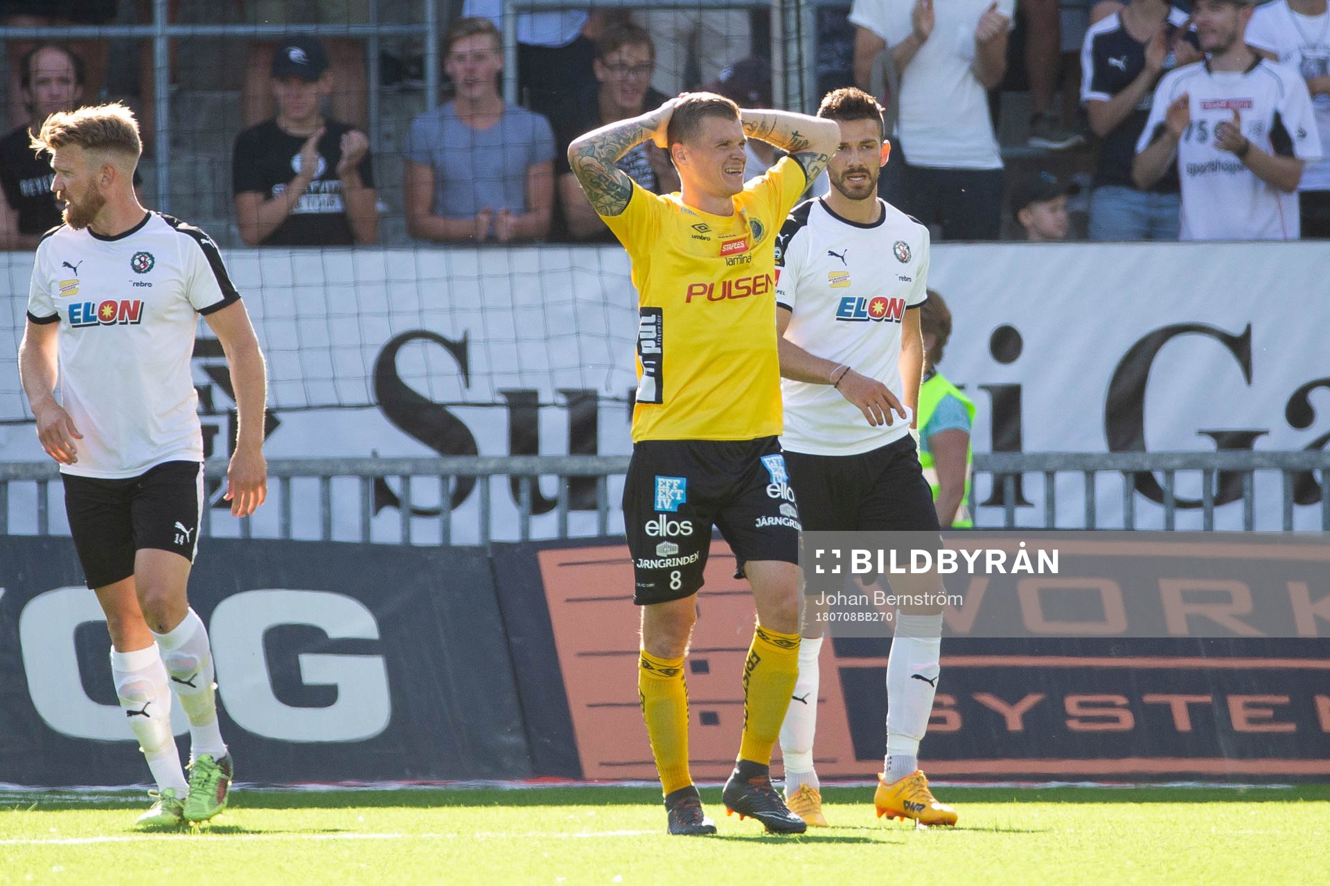Elfsborgs Samuel Holmén deppar