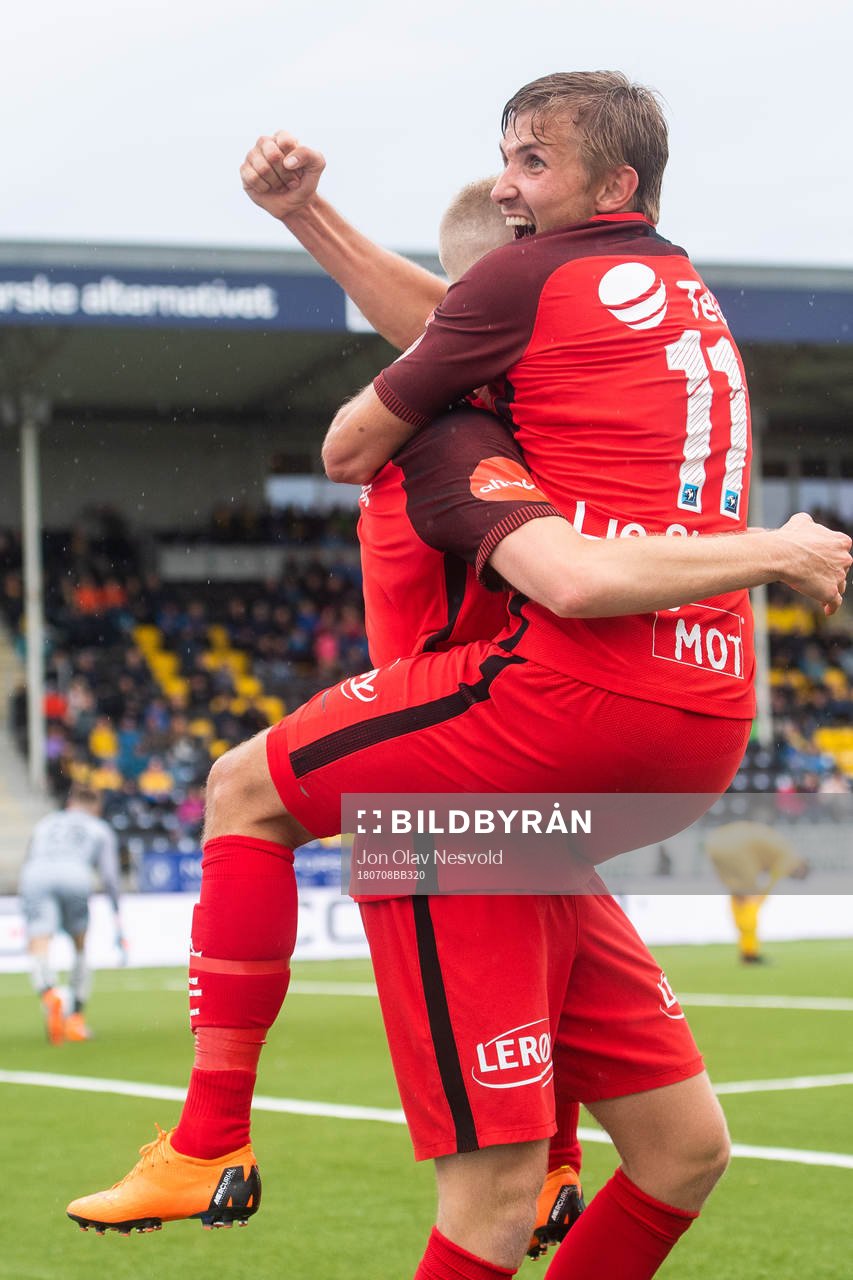 Peter Orry Larsen and Steffen Lie Skålevik of Brann