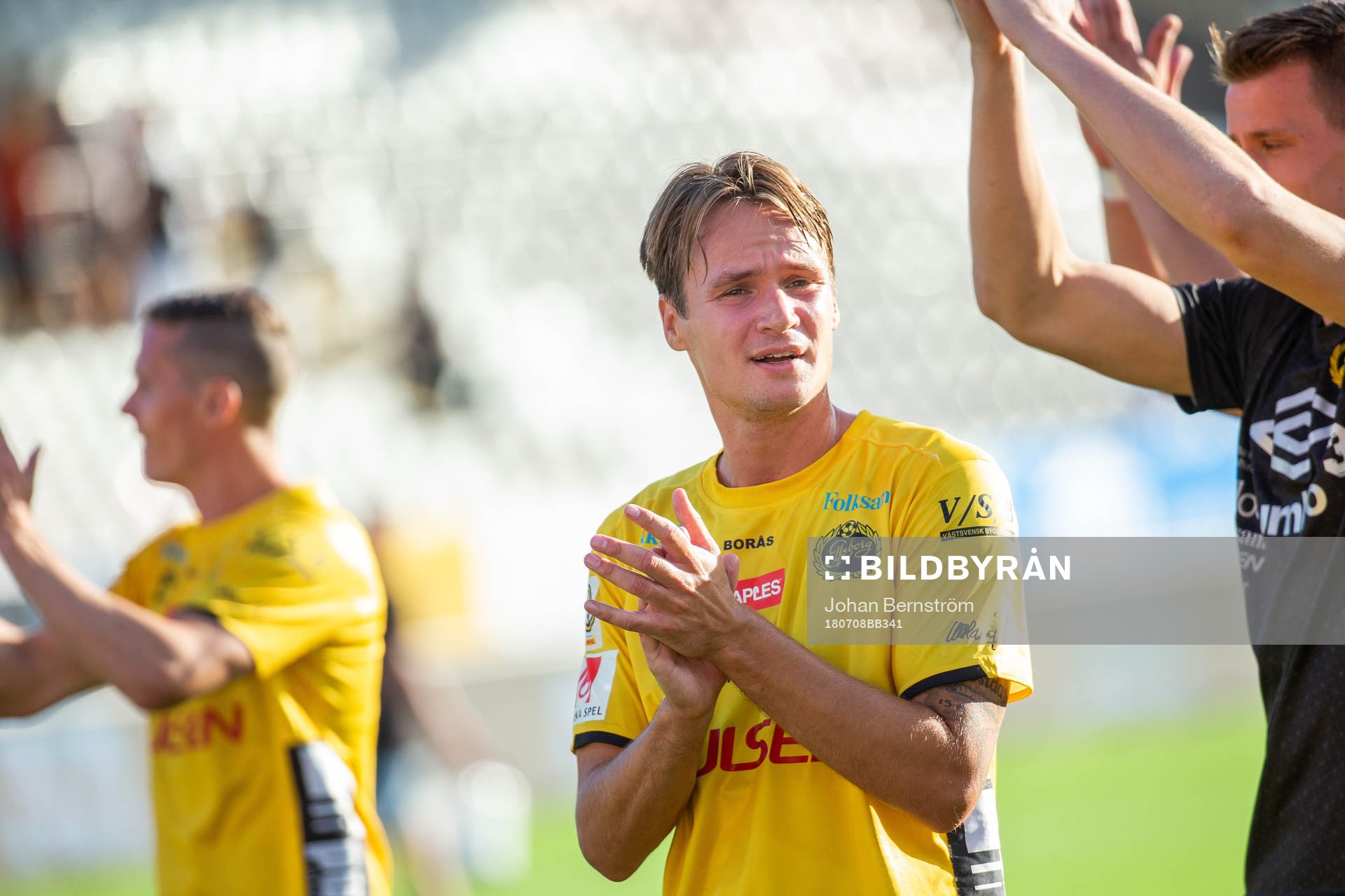 Elfsborgs Viktor Prodell jublar