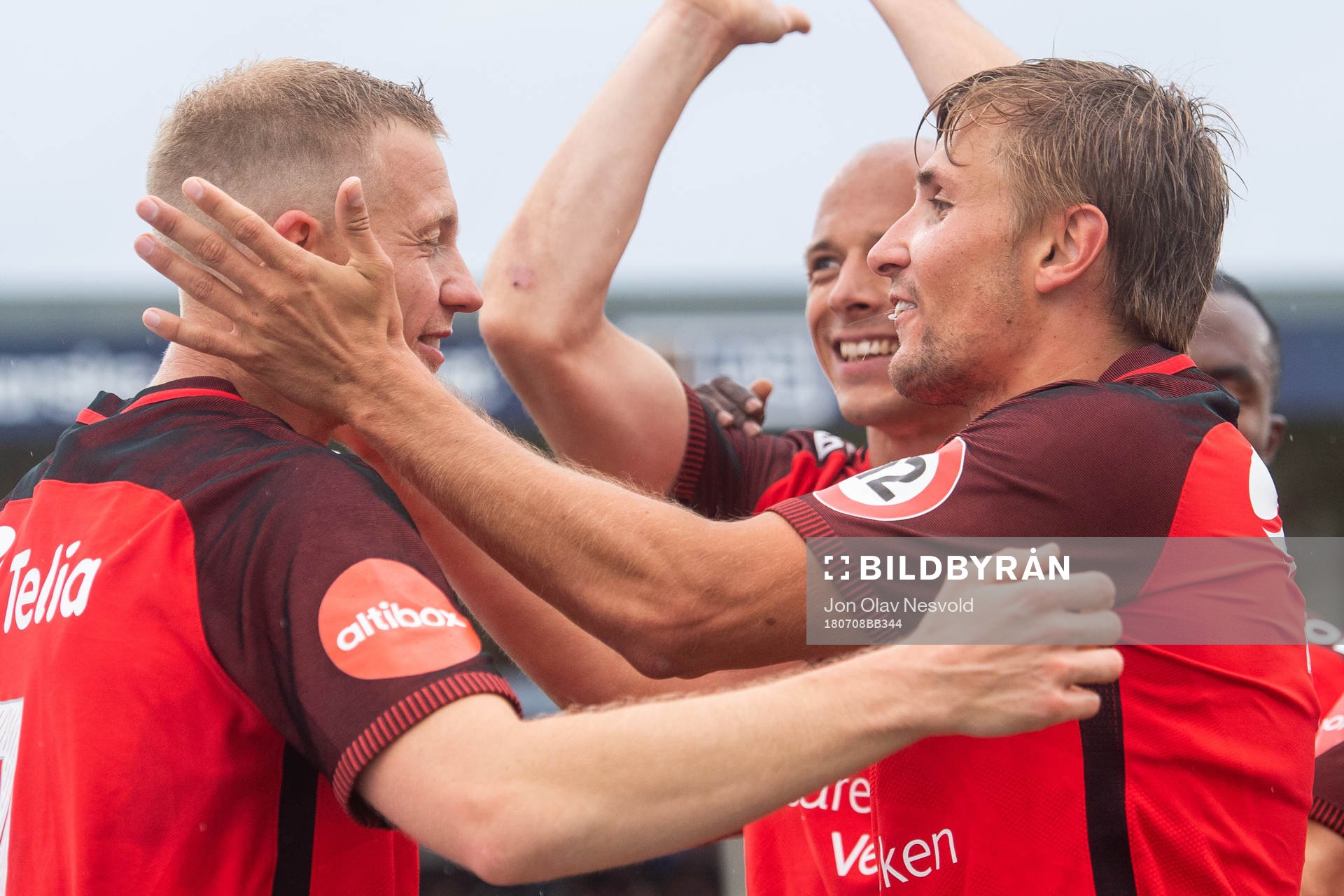 Peter Orry Larsen and Steffen Lie Skålevik of Brann