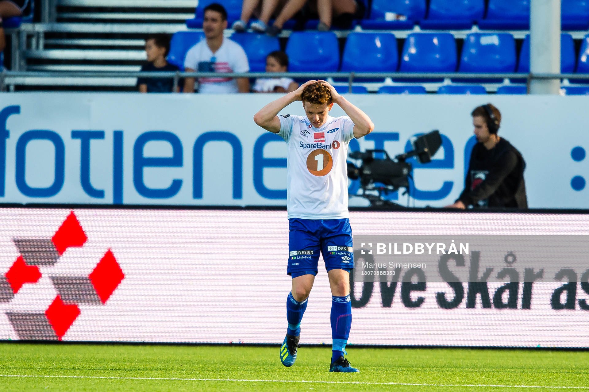 Aslak Fonn Witry of Ranheim looks dejected