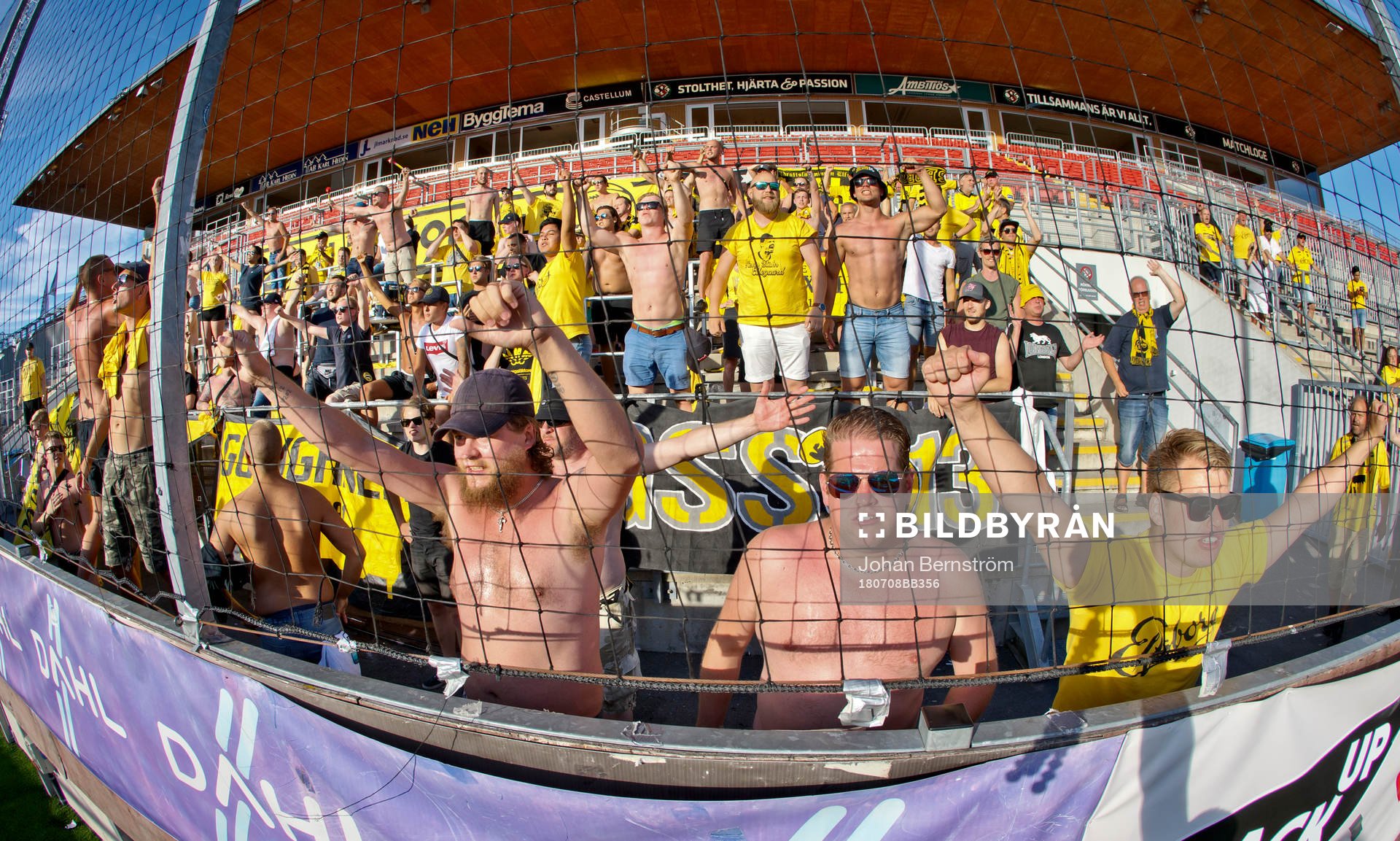 Elfsborgsfansen jublar