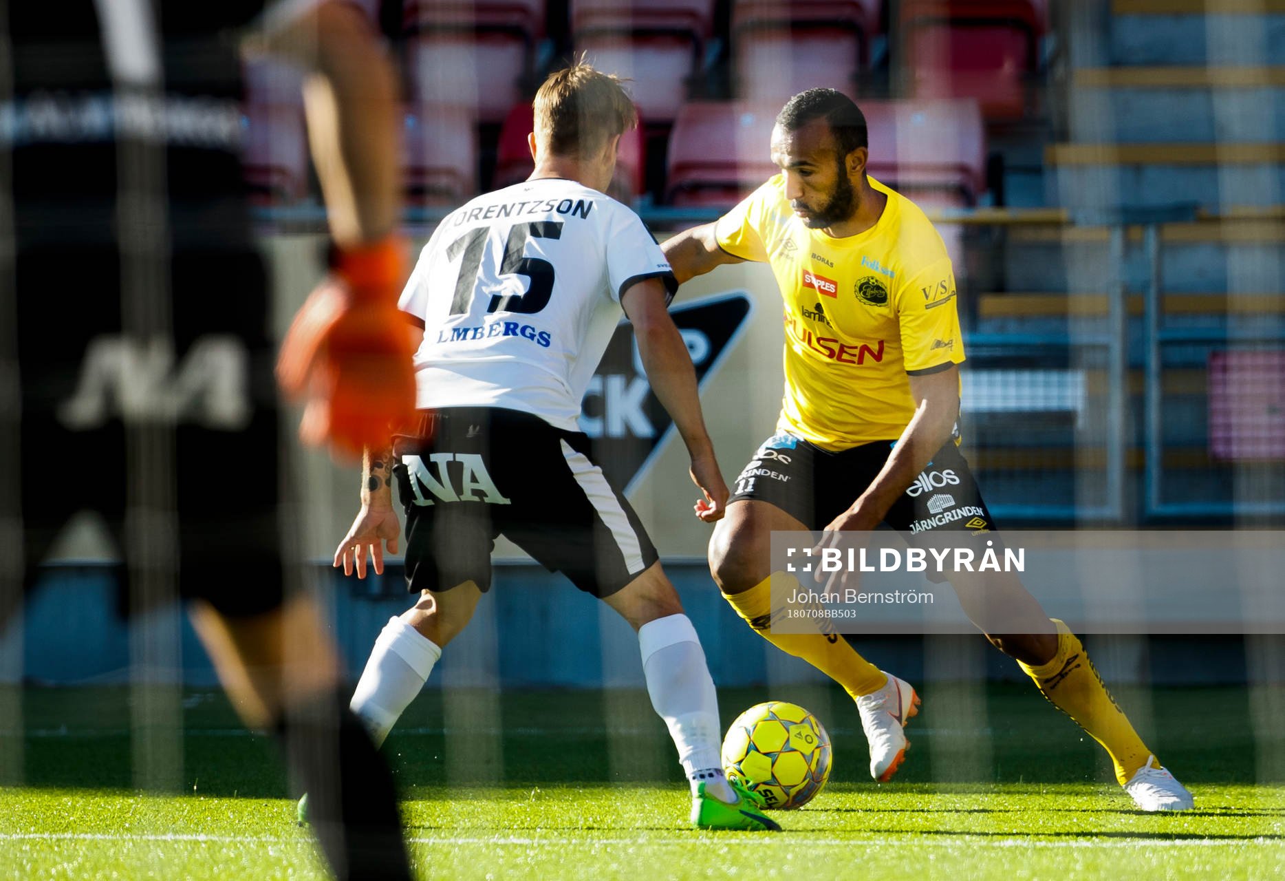 Elfsborgs Issam Jebali och Örebros Martin Lorentzson