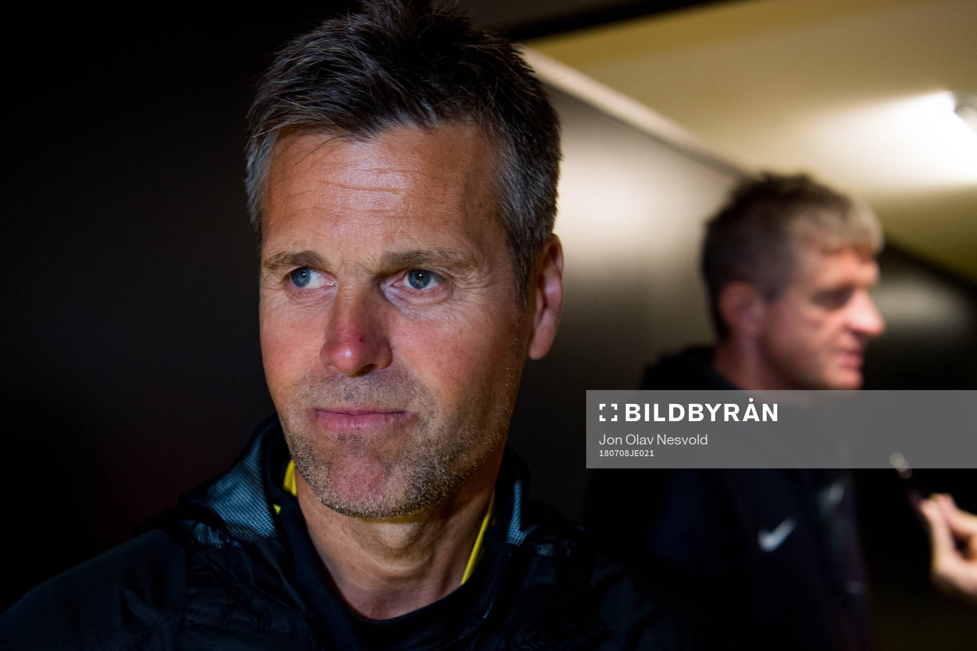 Kjetil Knutsen, head coach of Bodø/Glimt, and Lars Arne