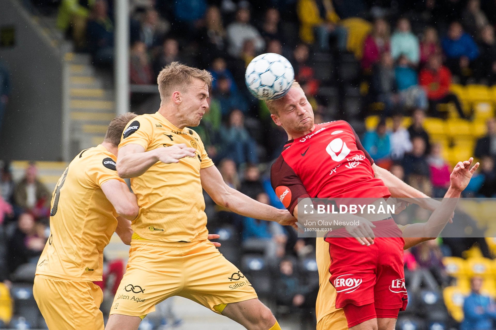 Kristian Fardal Opseth of Bodø/Glimt and Henrik Kjelsrud