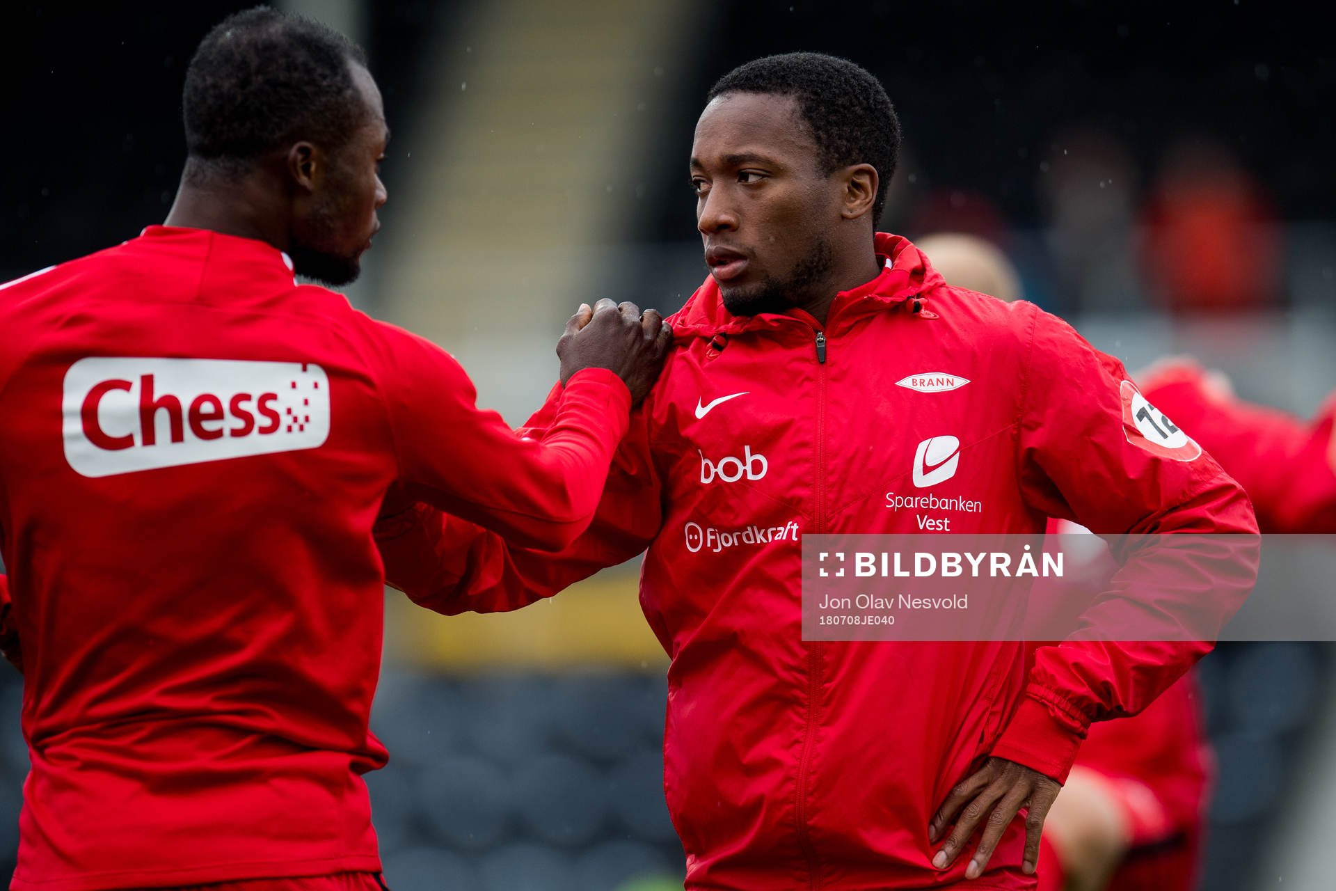 Gilbert Koomson and Ludcinio Marengo of Brann