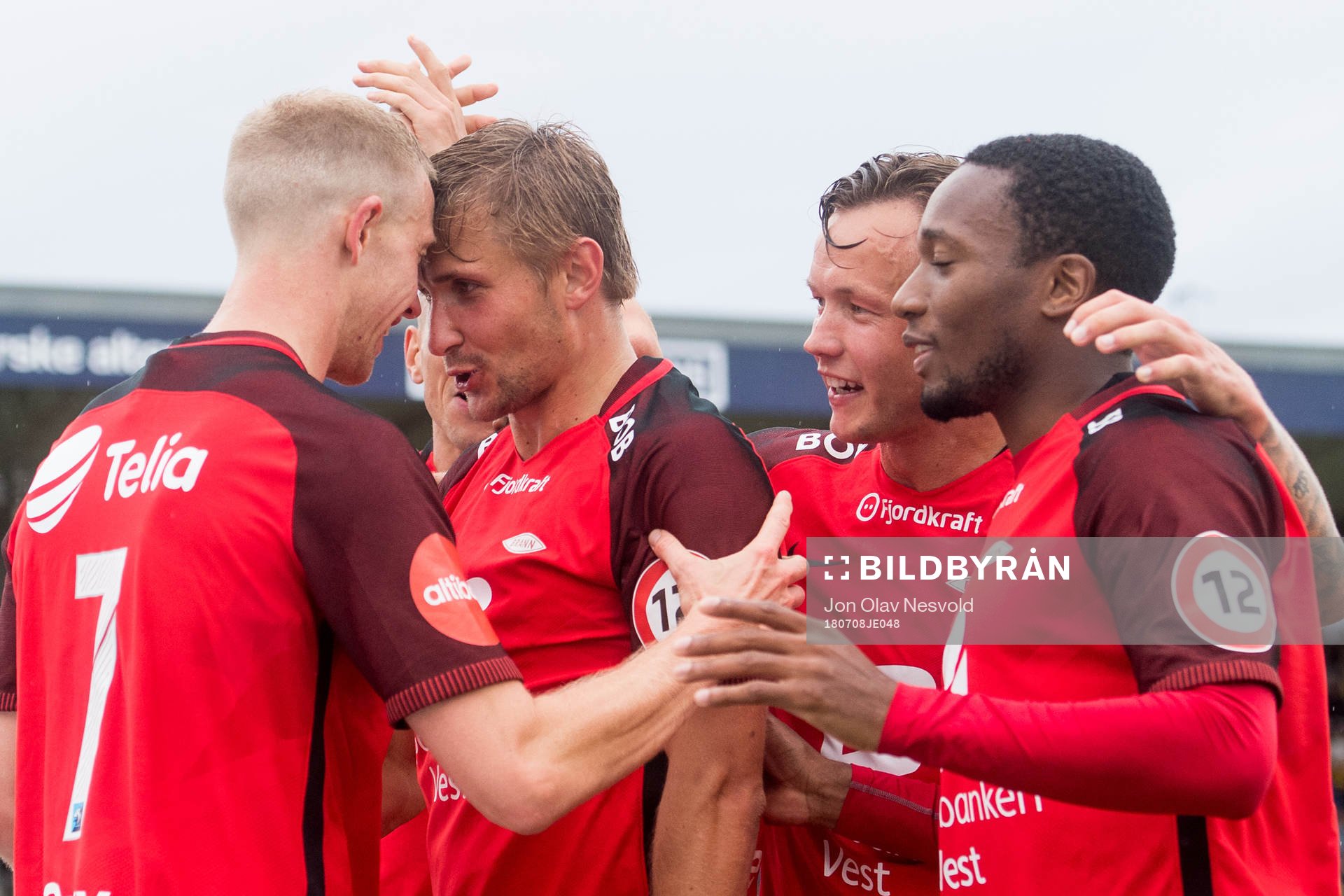 Peter Orry Larsen and Steffen Lie Skålevik of Brann