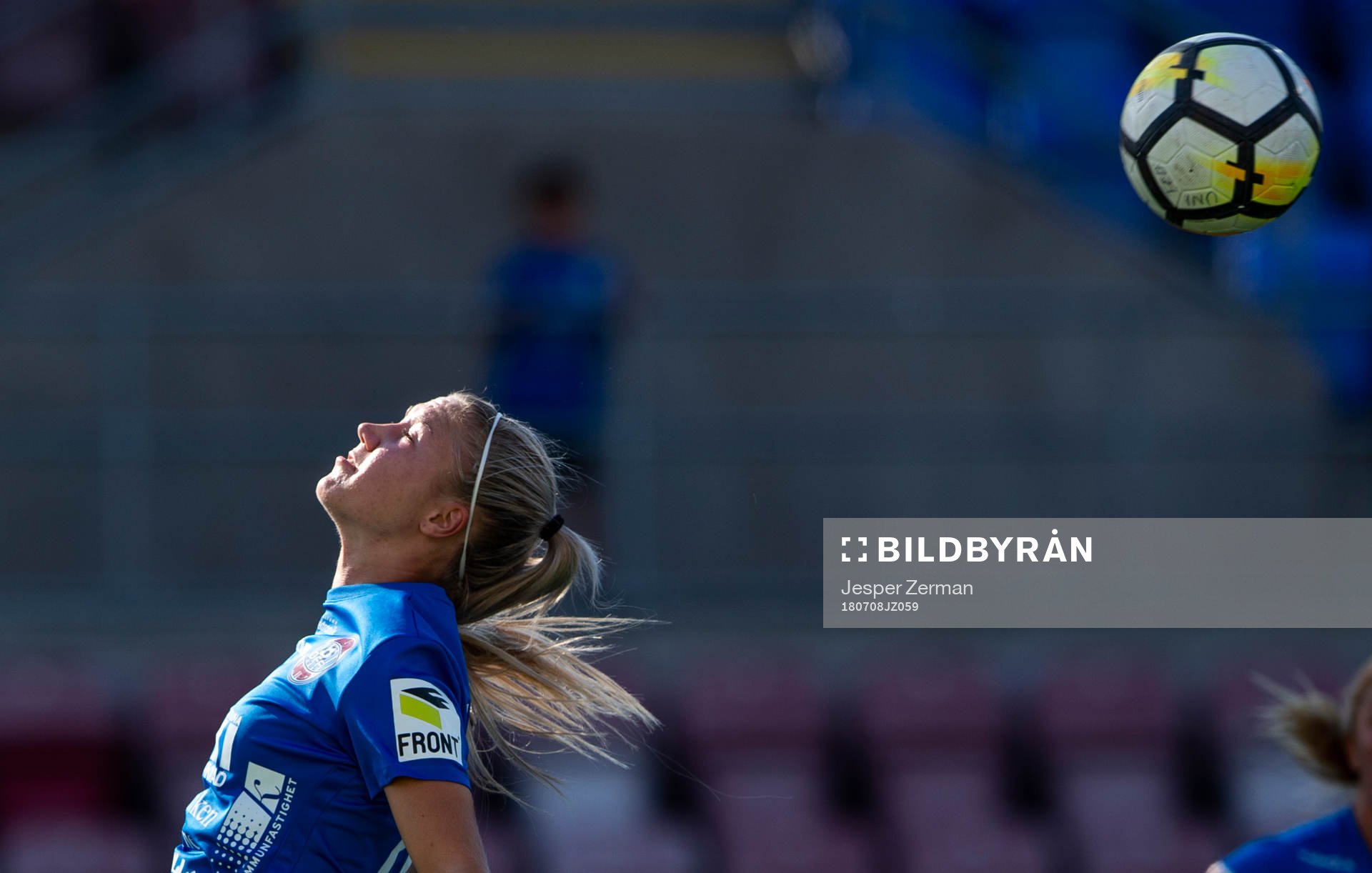 under fotbollsmatchen i Damallsvenskan mellan Eskilstuna