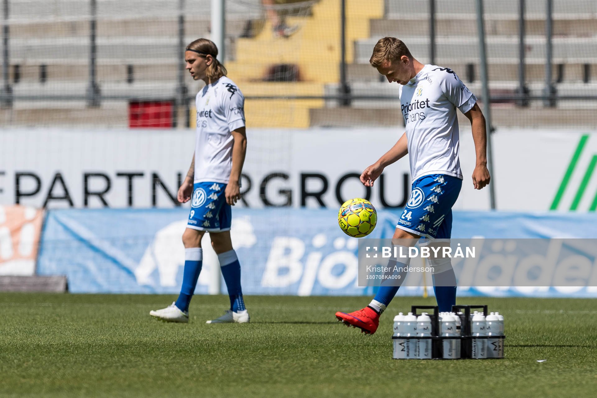 IFK Göteborgs Sebastian Ohlsson före fotbollsmatchen i