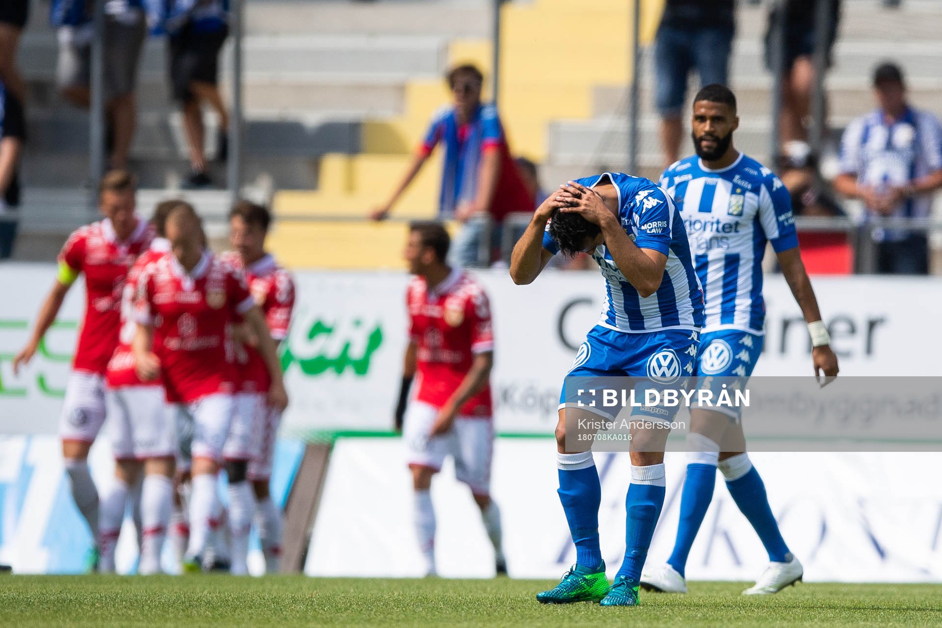IFK Göteborgs André Calisir deppar medanKalmars Papa