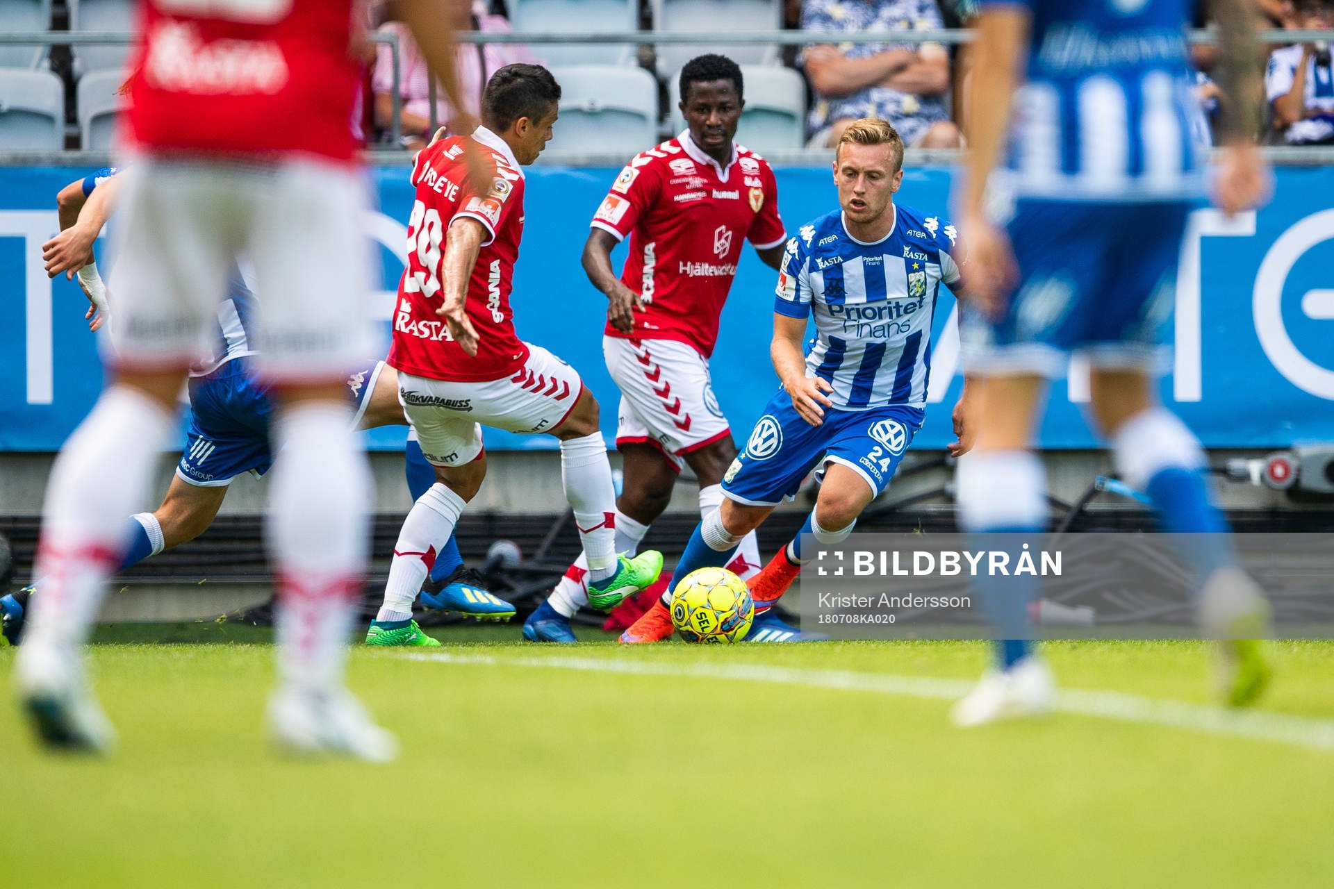 Kalmars Romário Pereira Sipião och IFK Göteborgs