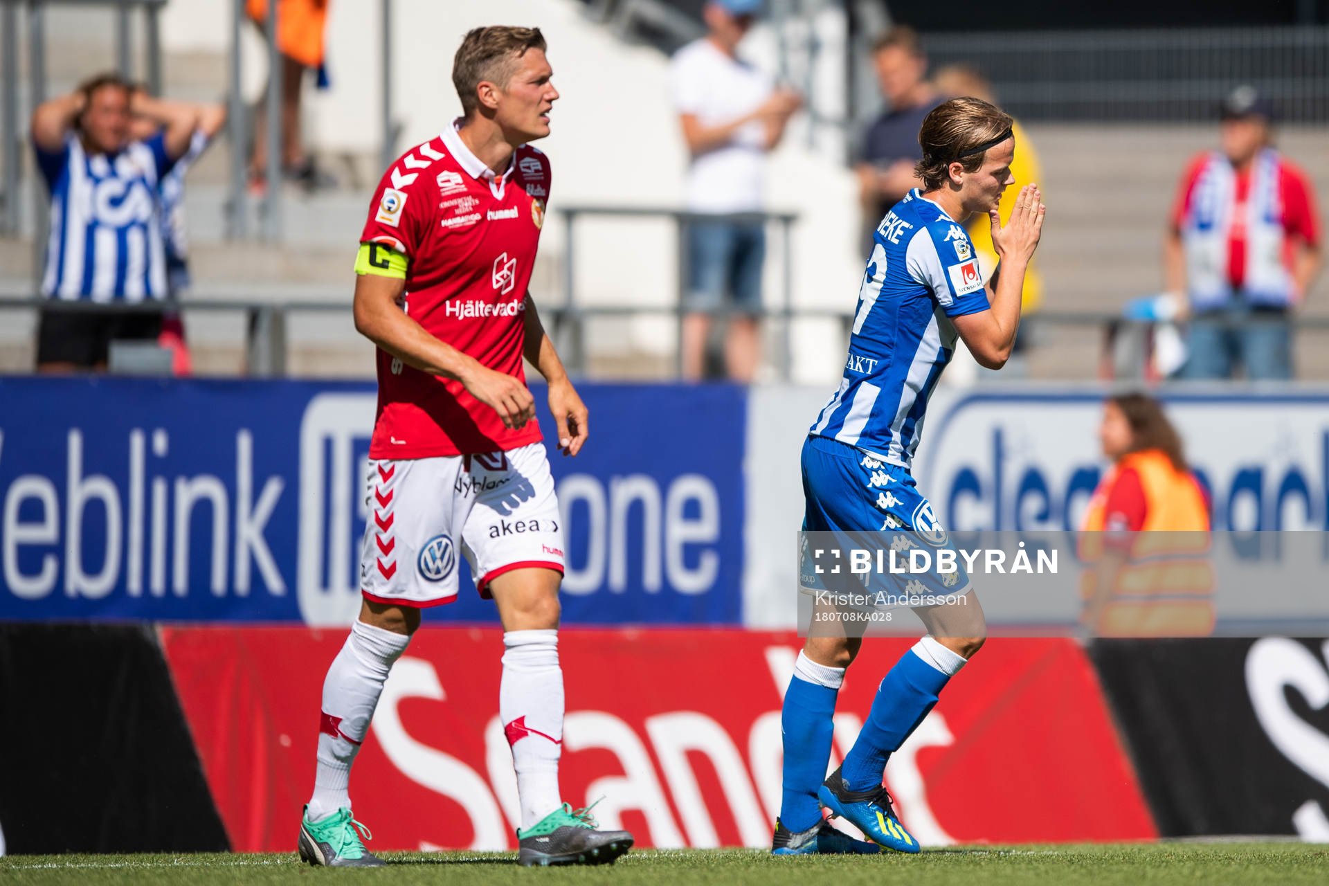 IFK Göteborgs August Erlingmark deppar